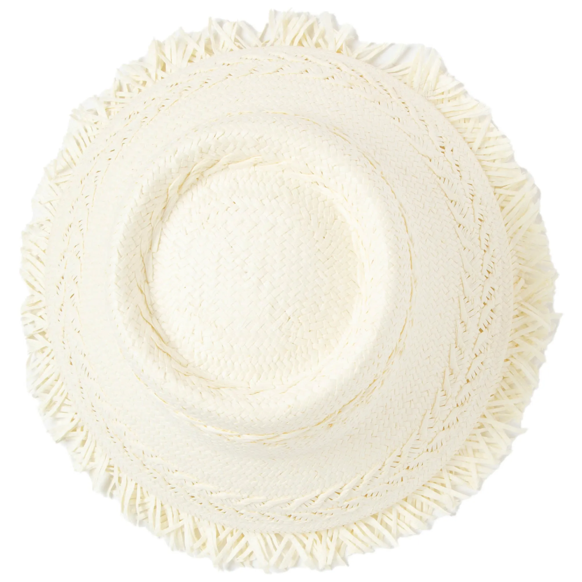 Fair Winds - Woven Toyo Straw Bell Hat sold by San Diego Hat Company product image thumbnail 2
