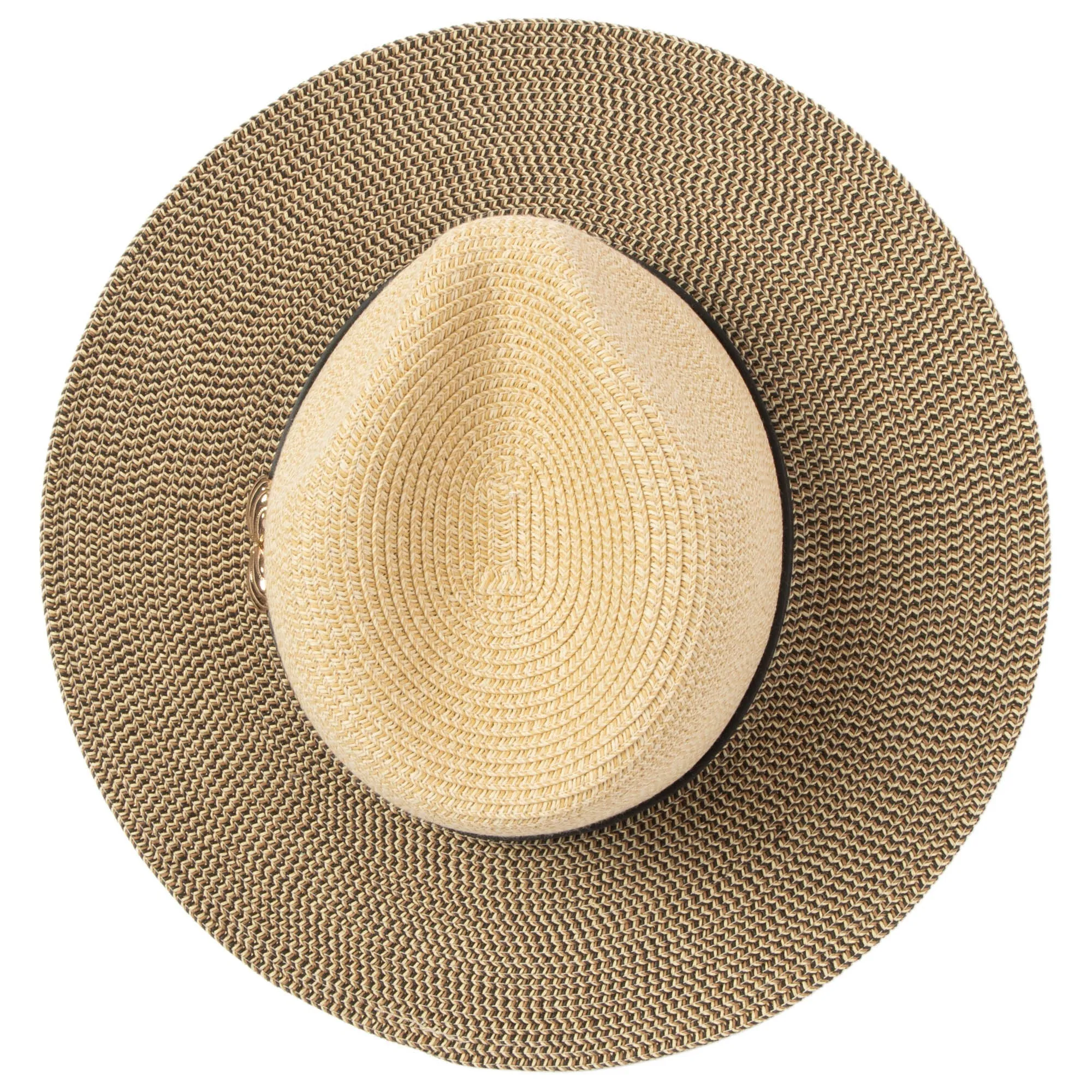 Seaside - Ultrabraid Two Tone Fedora sold by San Diego Hat Company product image thumbnail 3