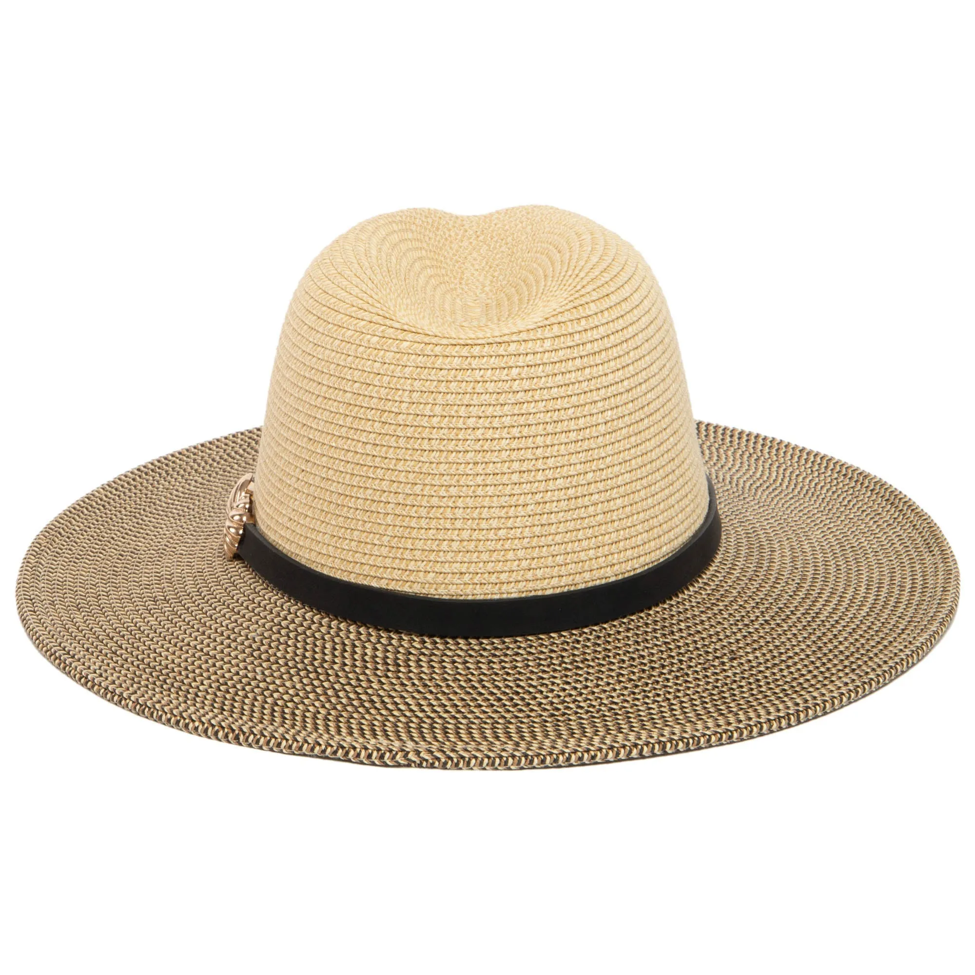 Seaside - Ultrabraid Two Tone Fedora sold by San Diego Hat Company product image thumbnail 2