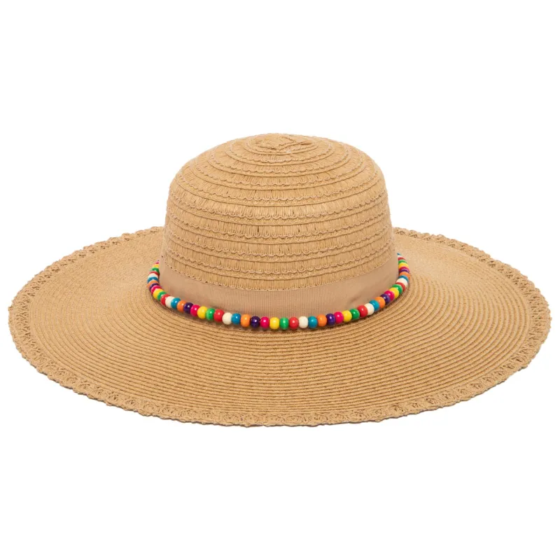Fiesta - Round Crown Large Brim Sun Hat sold by San Diego Hat Company