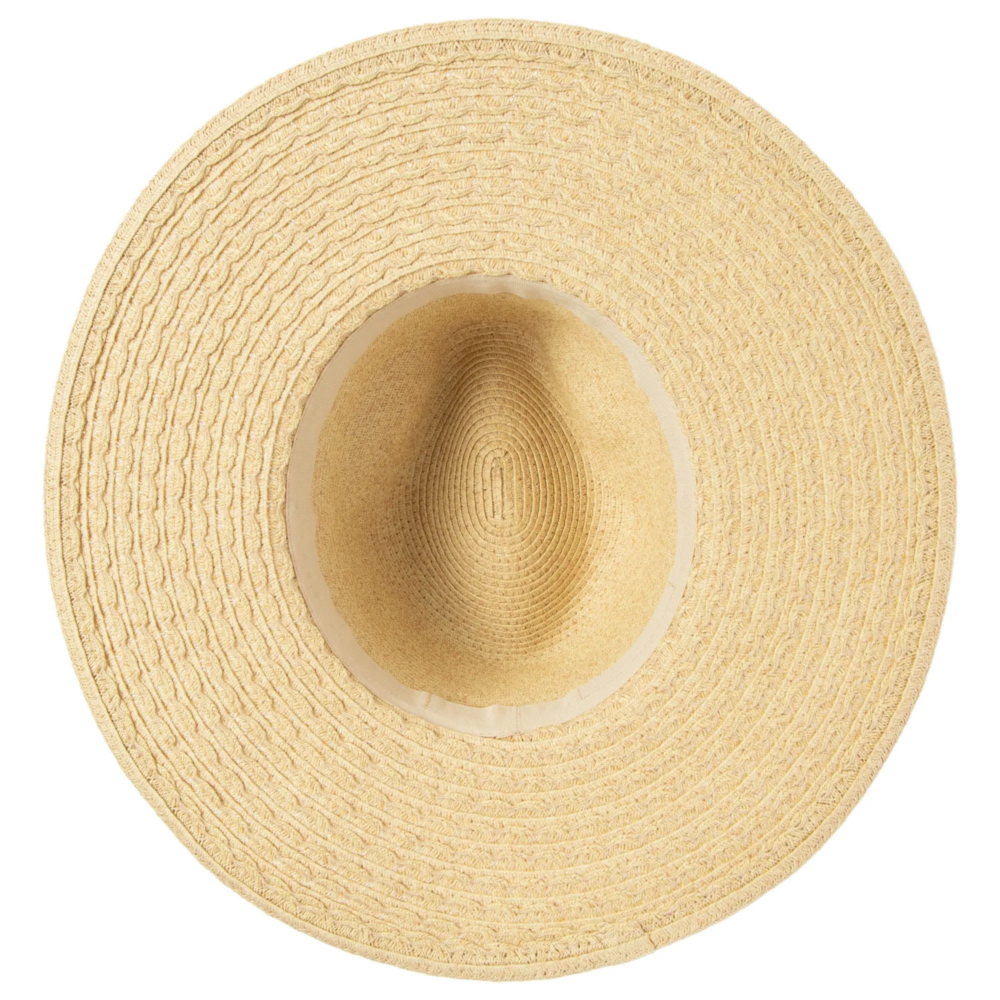 Flora - Mixed Ultrabraid Fedora with Floral Band sold by San Diego Hat Company product image thumbnail 3