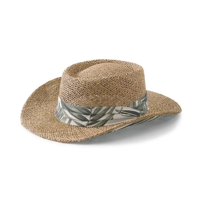Men's Seagrass Gambler sold by San Diego Hat Company