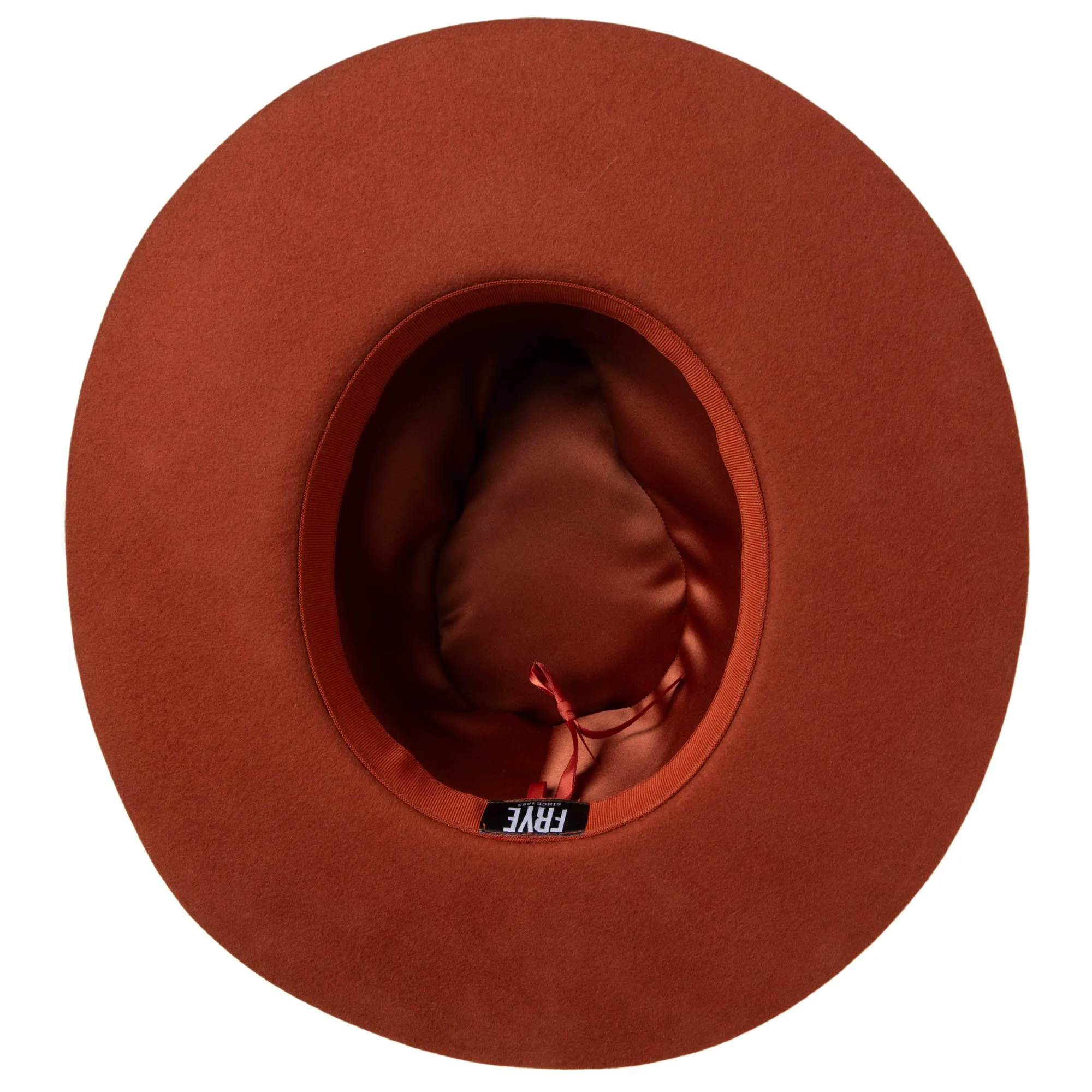 Wool Fedora with Pinch Crown by FRYE sold by San Diego Hat Company product image thumbnail 2