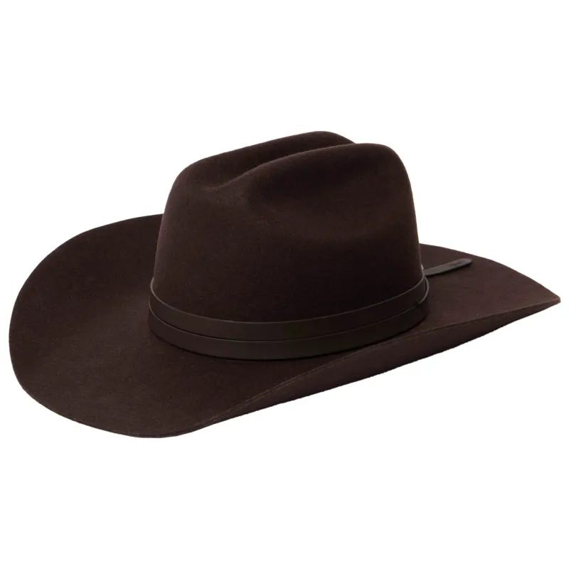 Wool Felt Cattleman's Crease Cowboy by FRYE sold by San Diego Hat Company