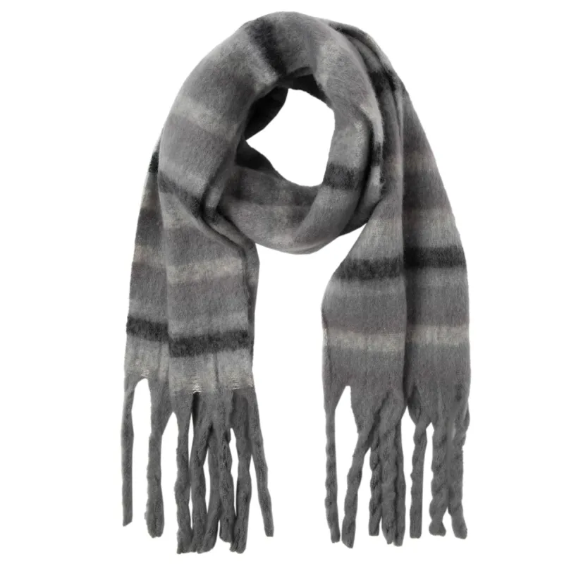 Oakley - Woven Scarf with Tassled Ends made by San Diego Hat Company