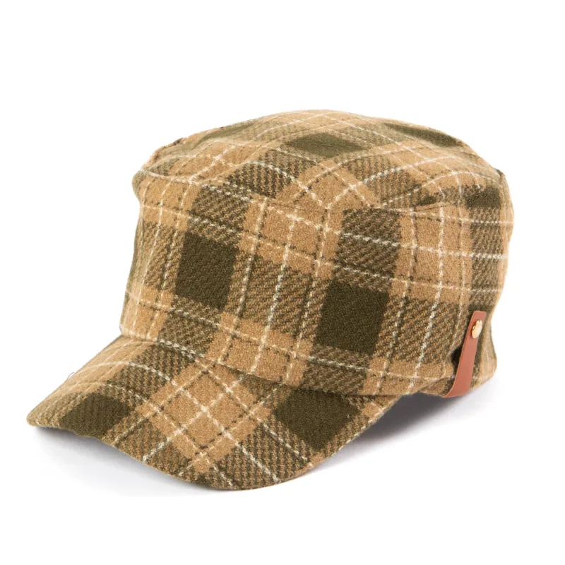 Cash - Cut & Sew Plaid Fishermans Cap sold by San Diego Hat Company