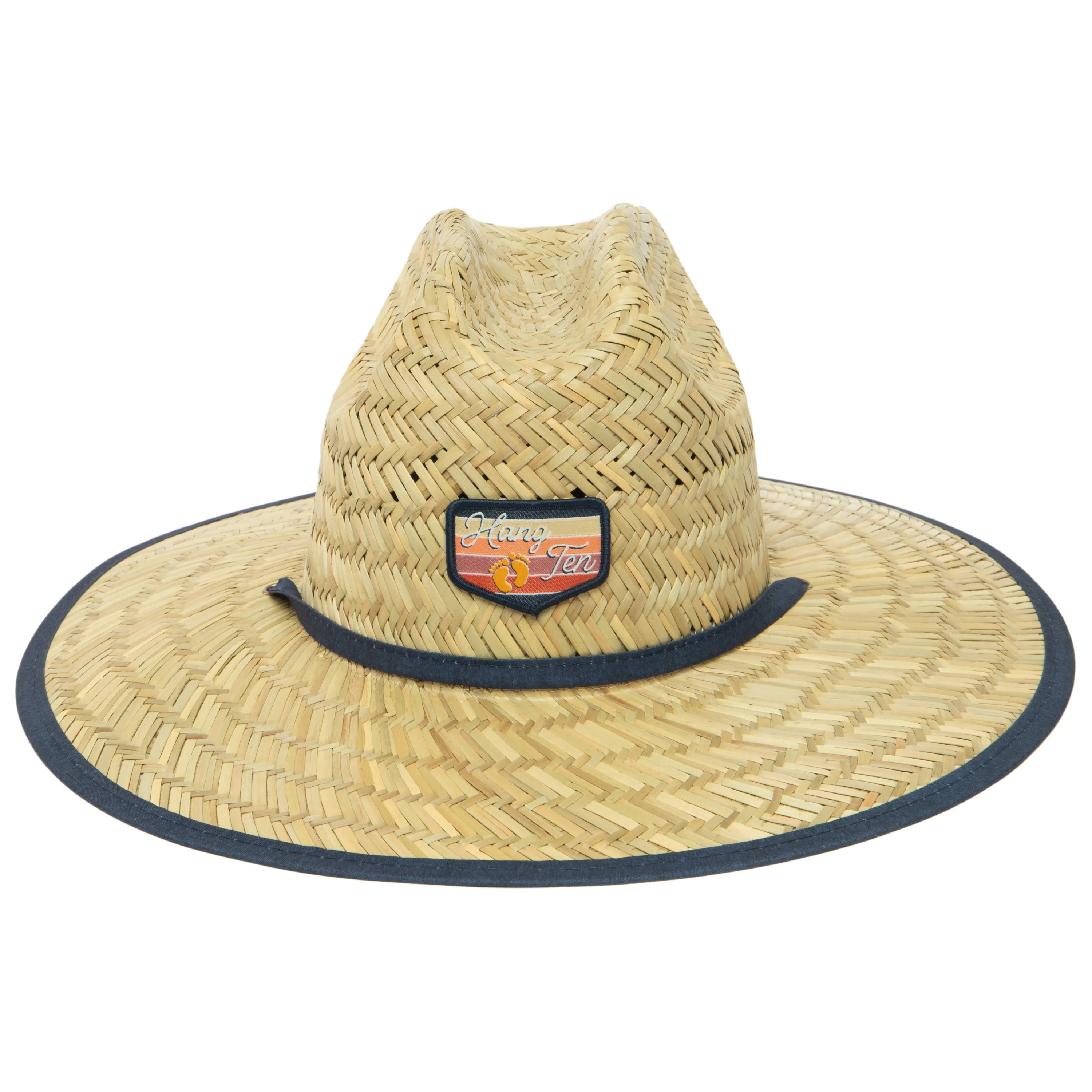 Tubular - Lifeguard Hat with Striped Under Brim by Hang Ten sold by San Diego Hat Company product image thumbnail 3