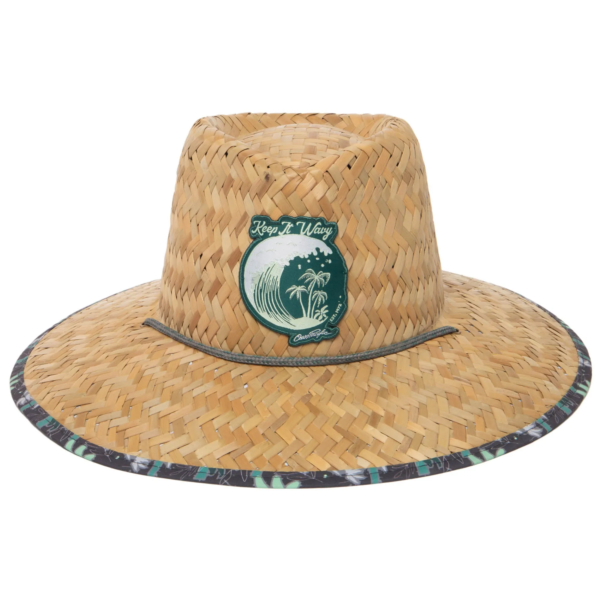 Keep It Wavy - Lifeguard Hat with Color Blast Print by Ocean Pacific sold by San Diego Hat Company product image thumbnail 3