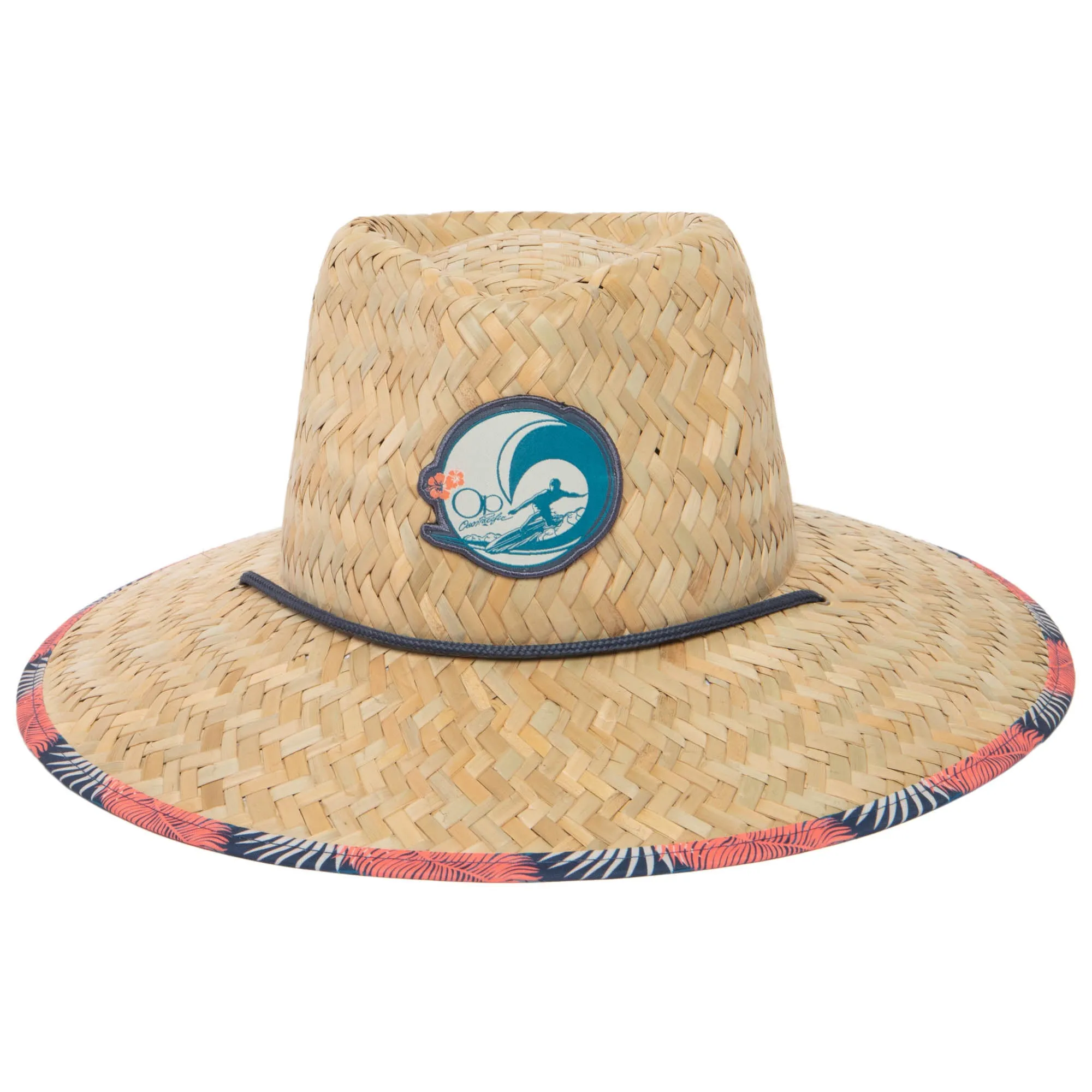 Wedge - Lifeguard Hat with Palm Leaf Print by Ocean Pacific sold by San Diego Hat Company product image thumbnail 3