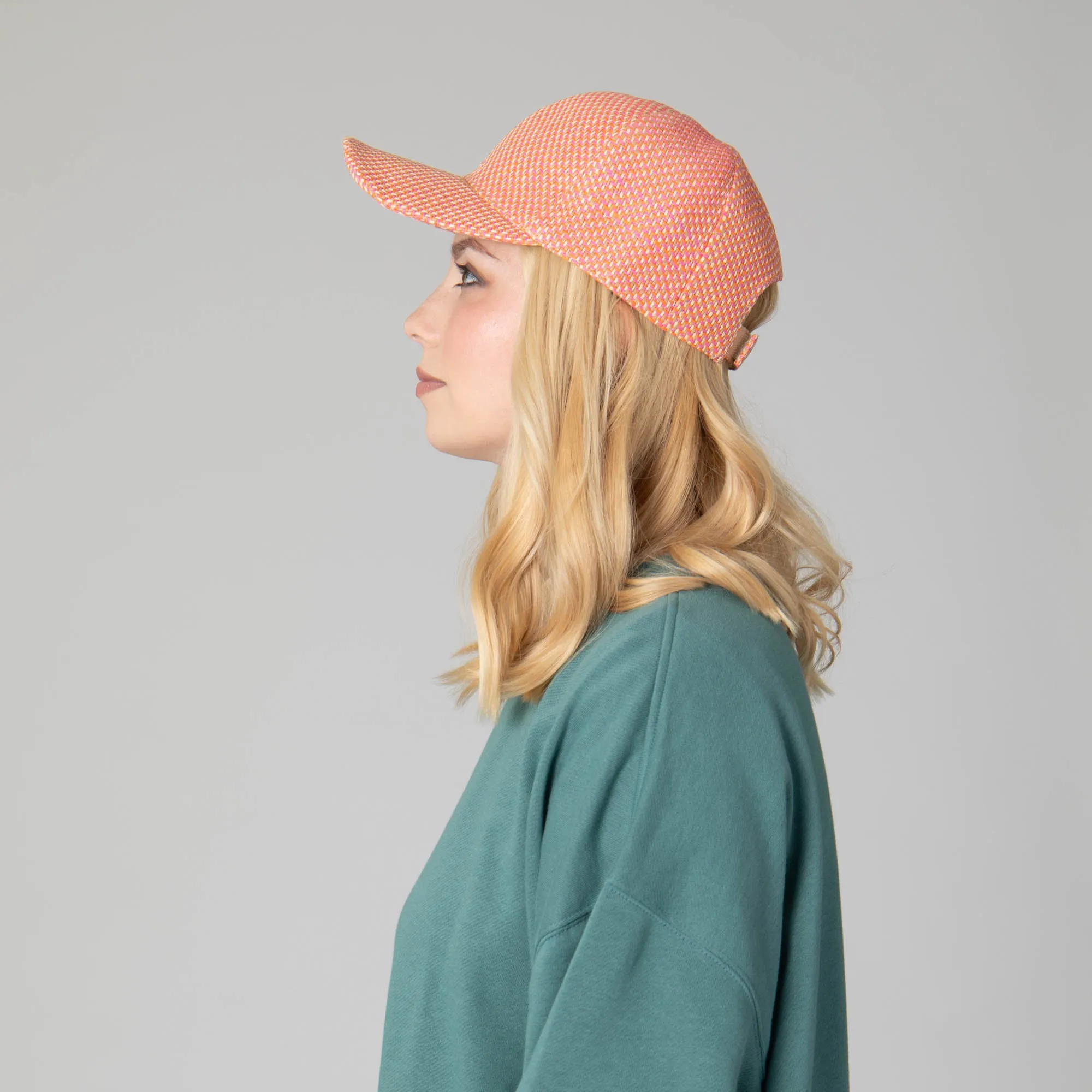 Women's Cut and Sew Baseball Cap sold by San Diego Hat Company product image thumbnail 5