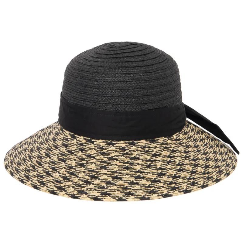 Women's Contrast Round Crown Sun Hat sold by San Diego Hat Company