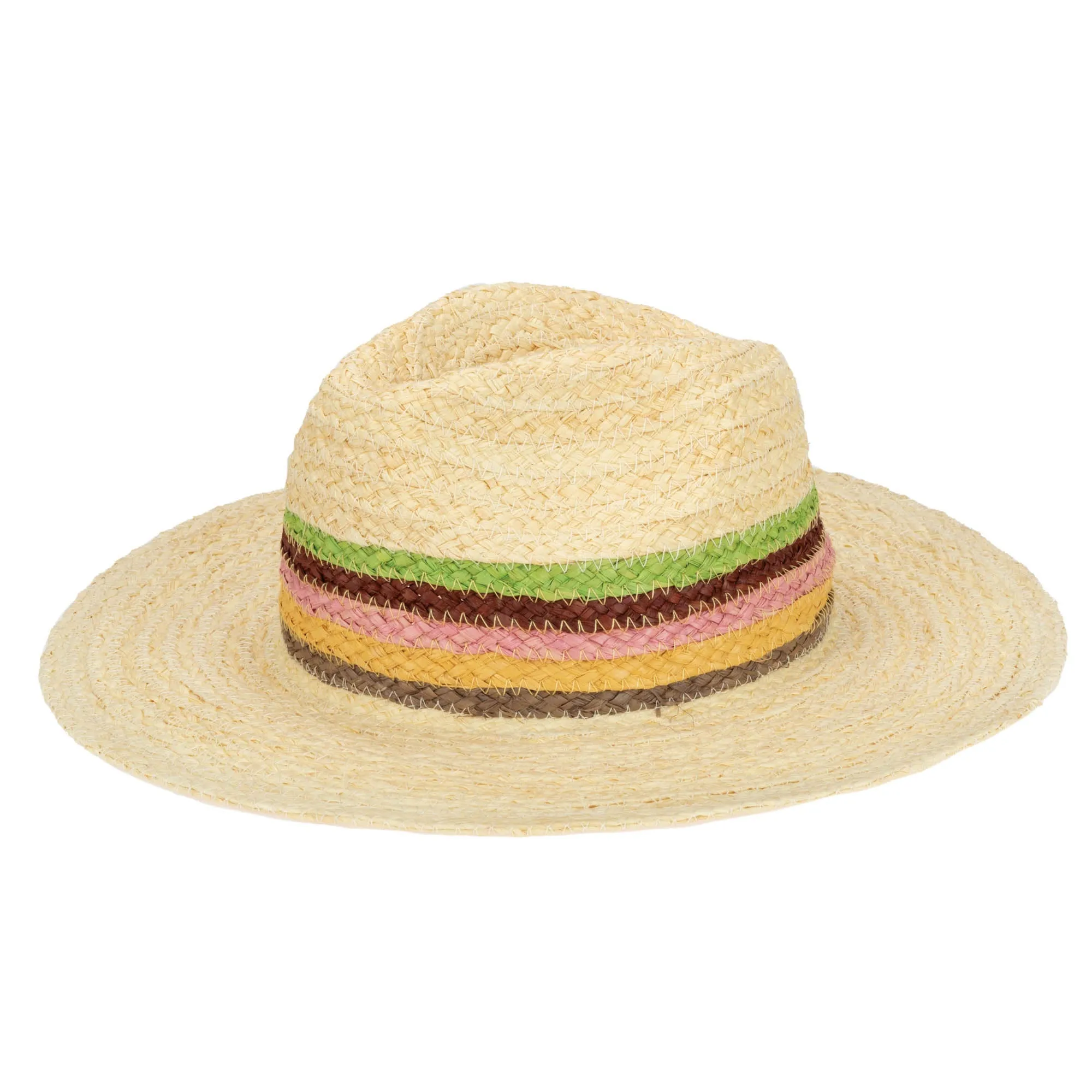 Sunrise Women's Raffia Fedora sold by San Diego Hat Company