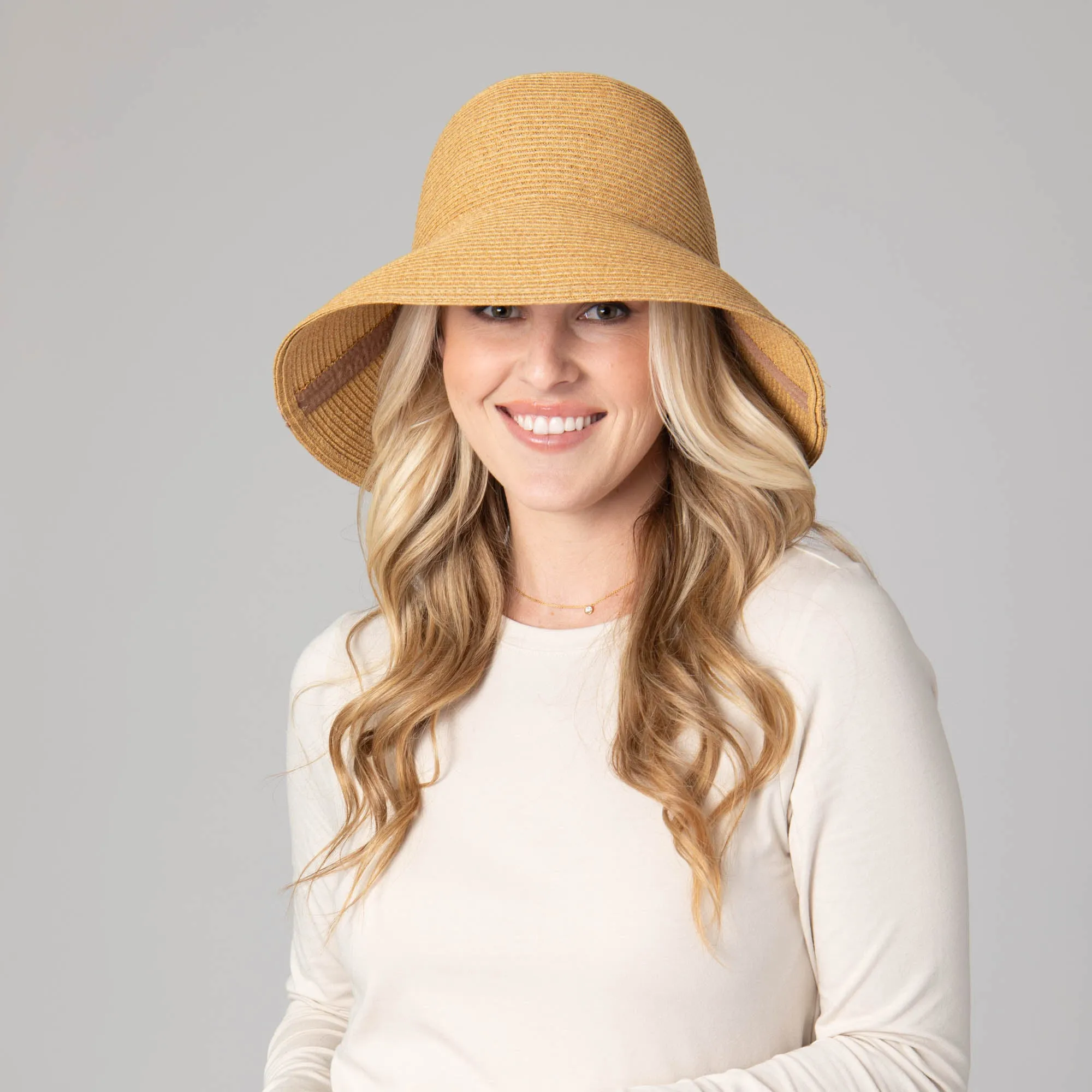 Oceanside - Women's Ultrabraid Bucket with Side Seam sold by San Diego Hat Company product image thumbnail 2