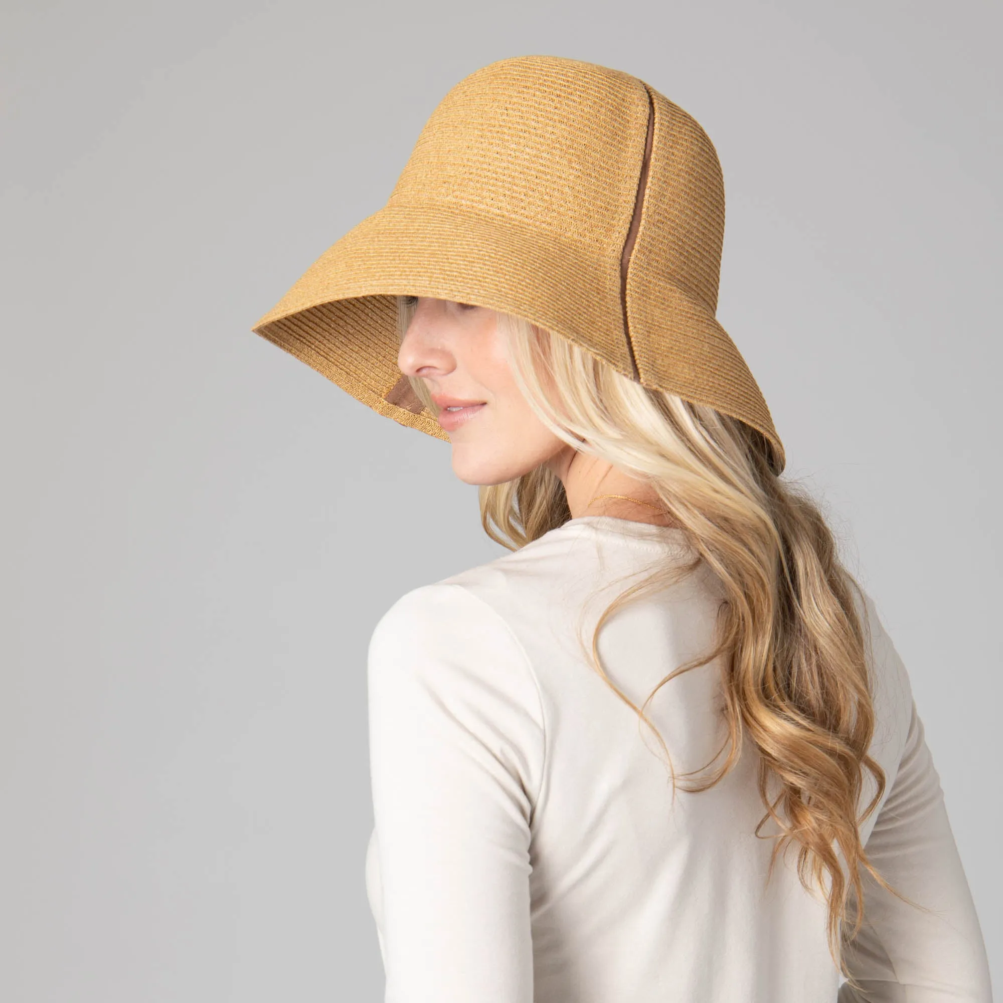 Oceanside - Women's Ultrabraid Bucket with Side Seam sold by San Diego Hat Company product image thumbnail 4