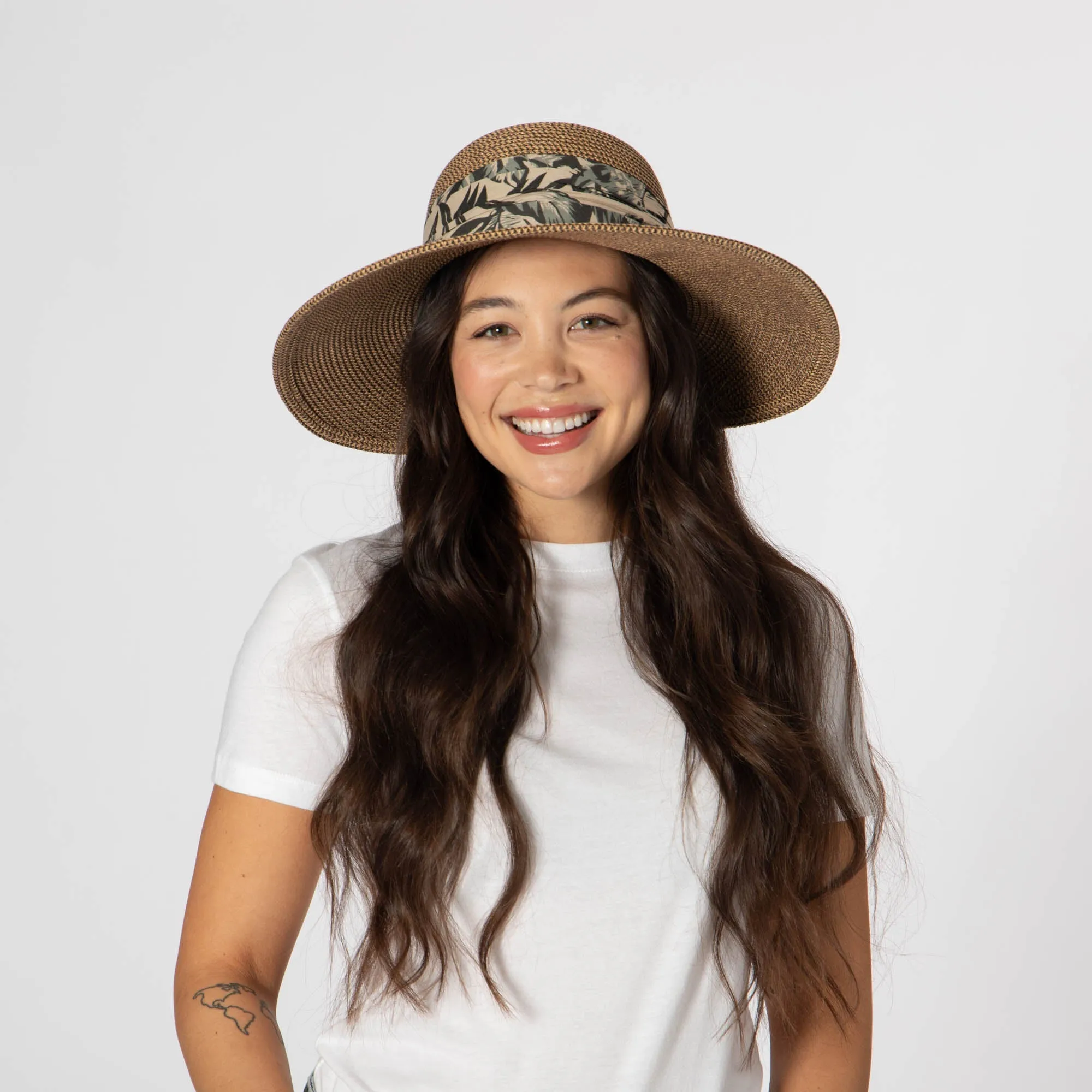 Bay - Women's Ultrabraid Round Round Crown Face Saver Hat (UBM6834) sold by San Diego Hat Company product image thumbnail 5