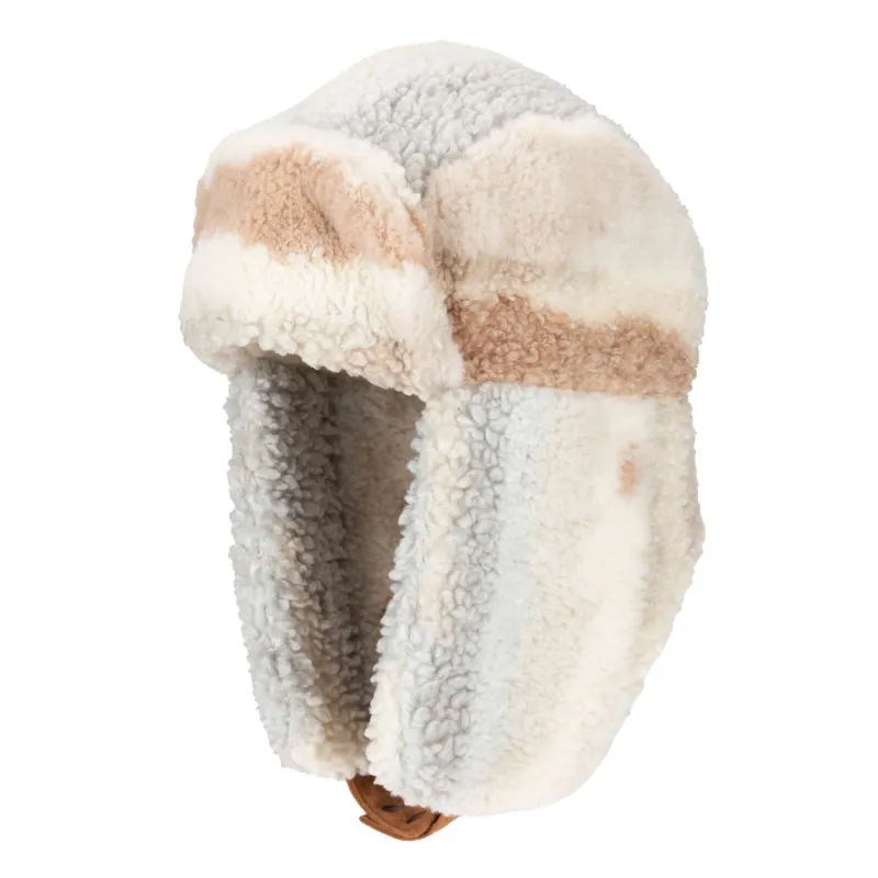 Abstract Pastel Patterned Fleece Trapper sold by San Diego Hat Company