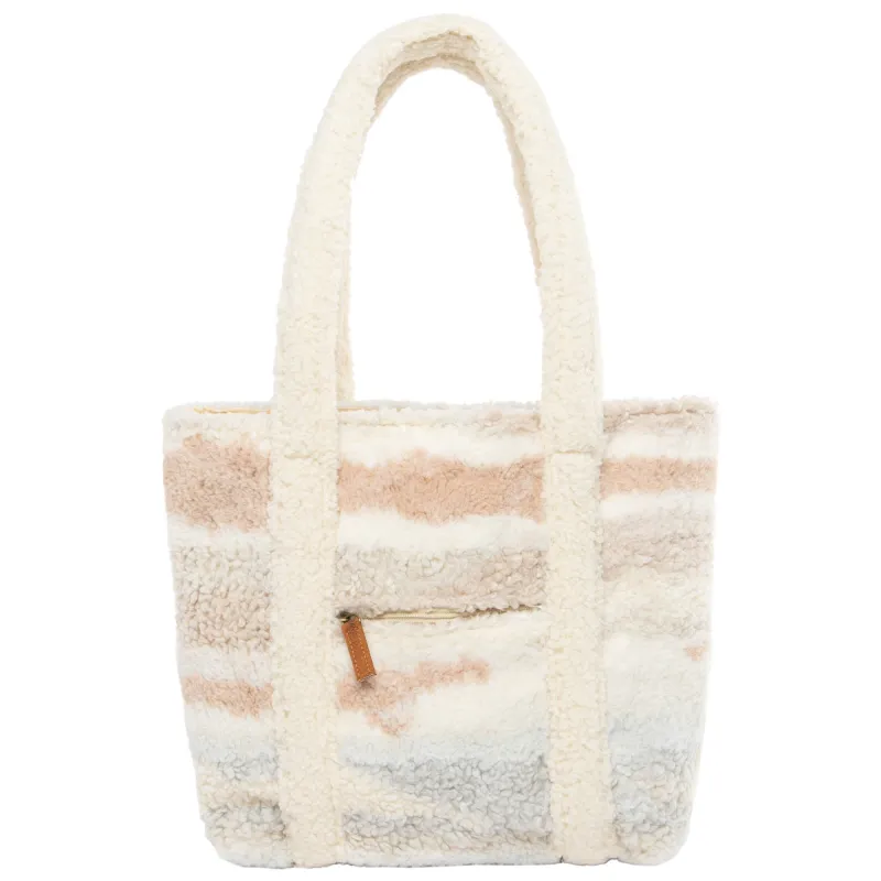 Cuddle Up Faux Shearling Tote sold by San Diego Hat Company