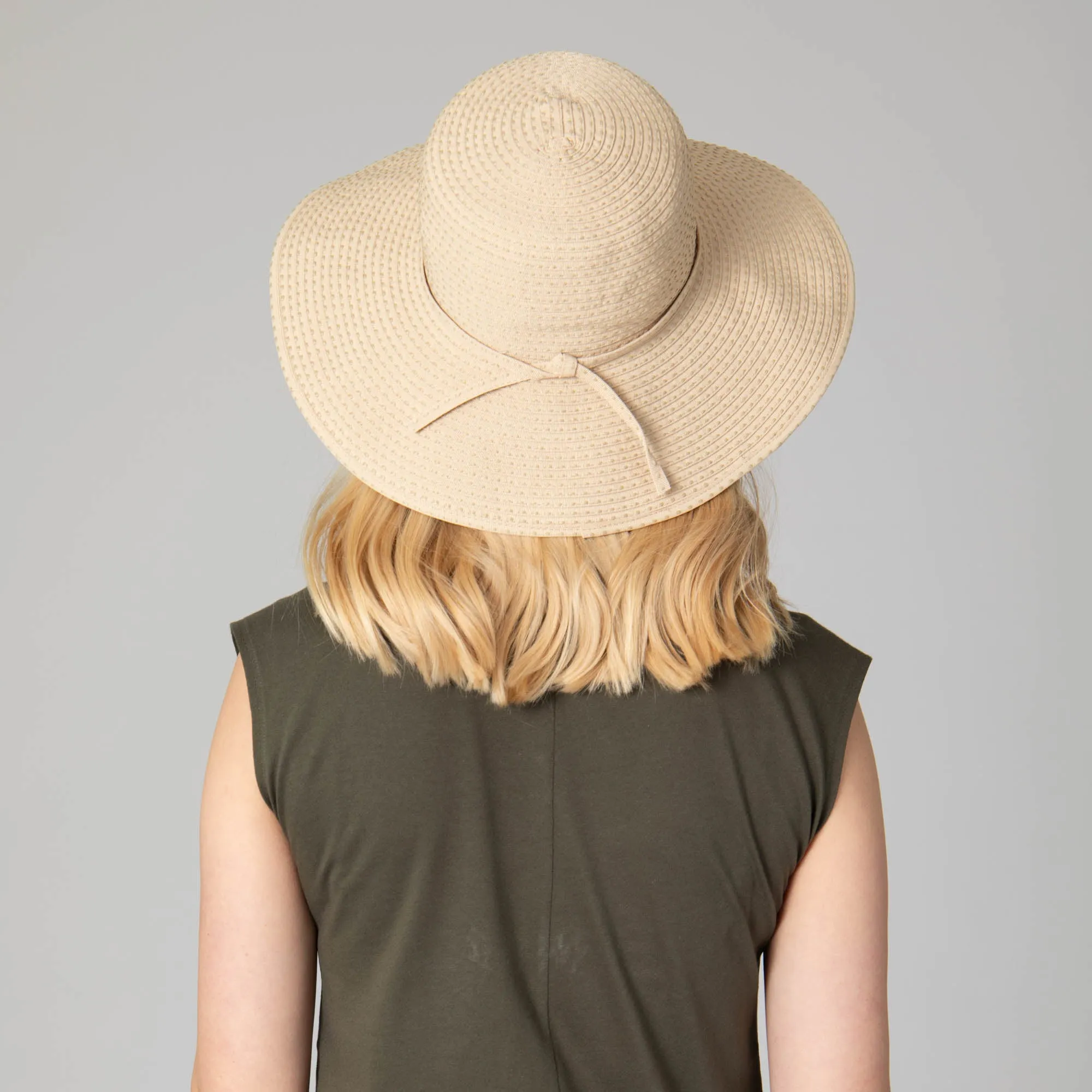 Women's Ribbon Crusher Medium Brim sold by San Diego Hat Company product image thumbnail 5