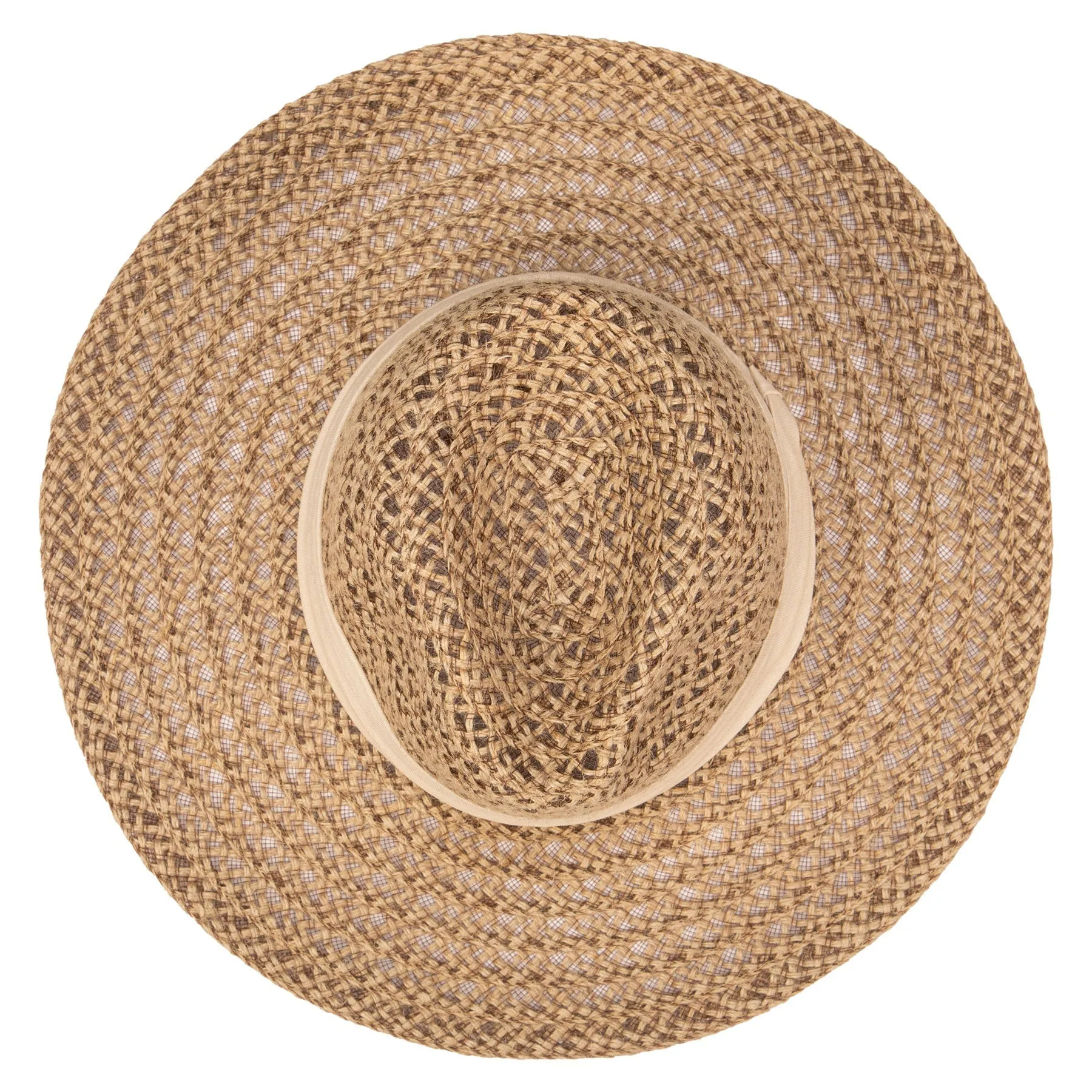 Well Crafted Fedora - Braided Hemp Fedora with Pleated Band sold by San Diego Hat Company product image thumbnail 5