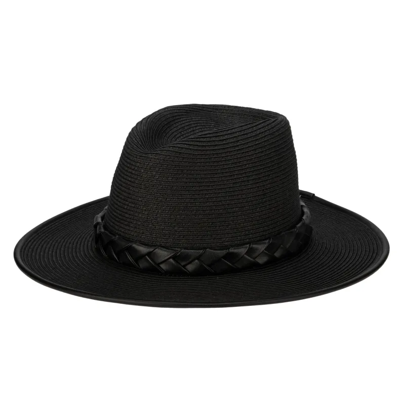 Looker Fedora - Ultrabraided Fedora with Braided Faux Band sold by San Diego Hat Company