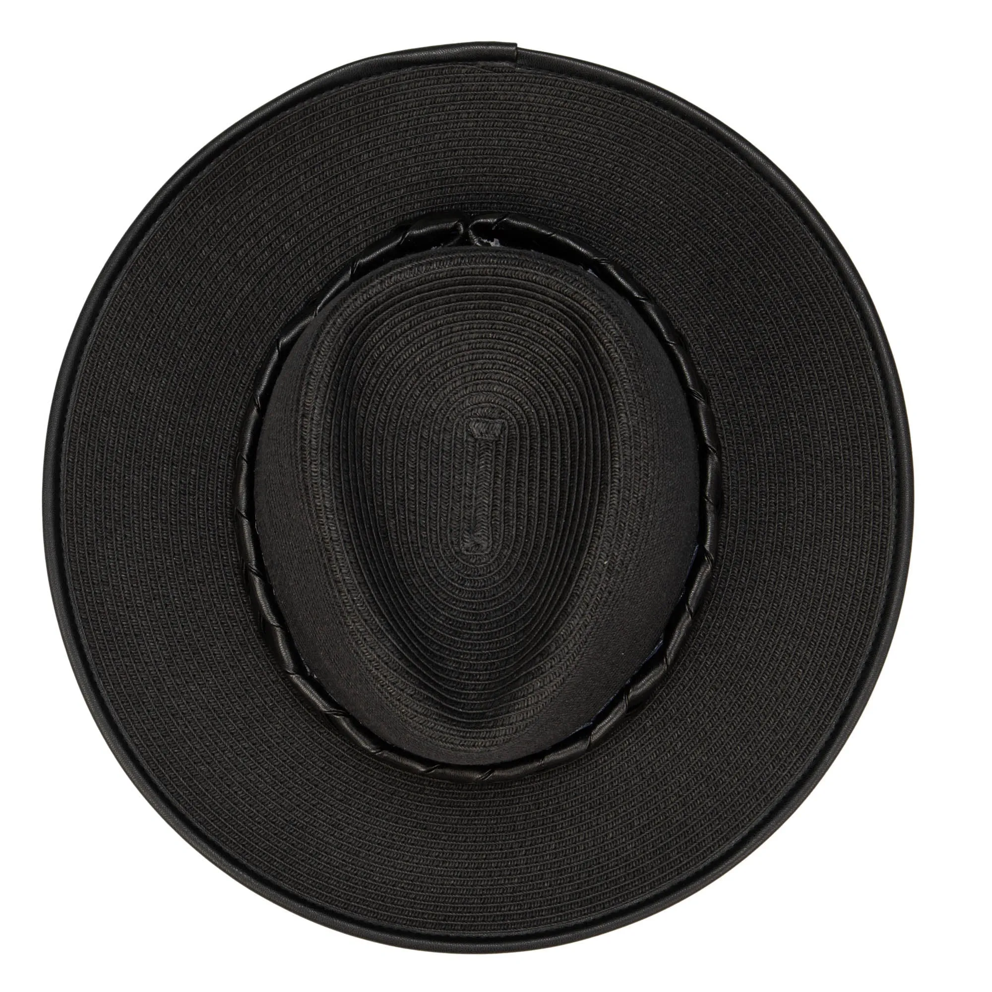 Looker Fedora - Ultrabraided Fedora with Braided Faux Band sold by San Diego Hat Company product image thumbnail 5