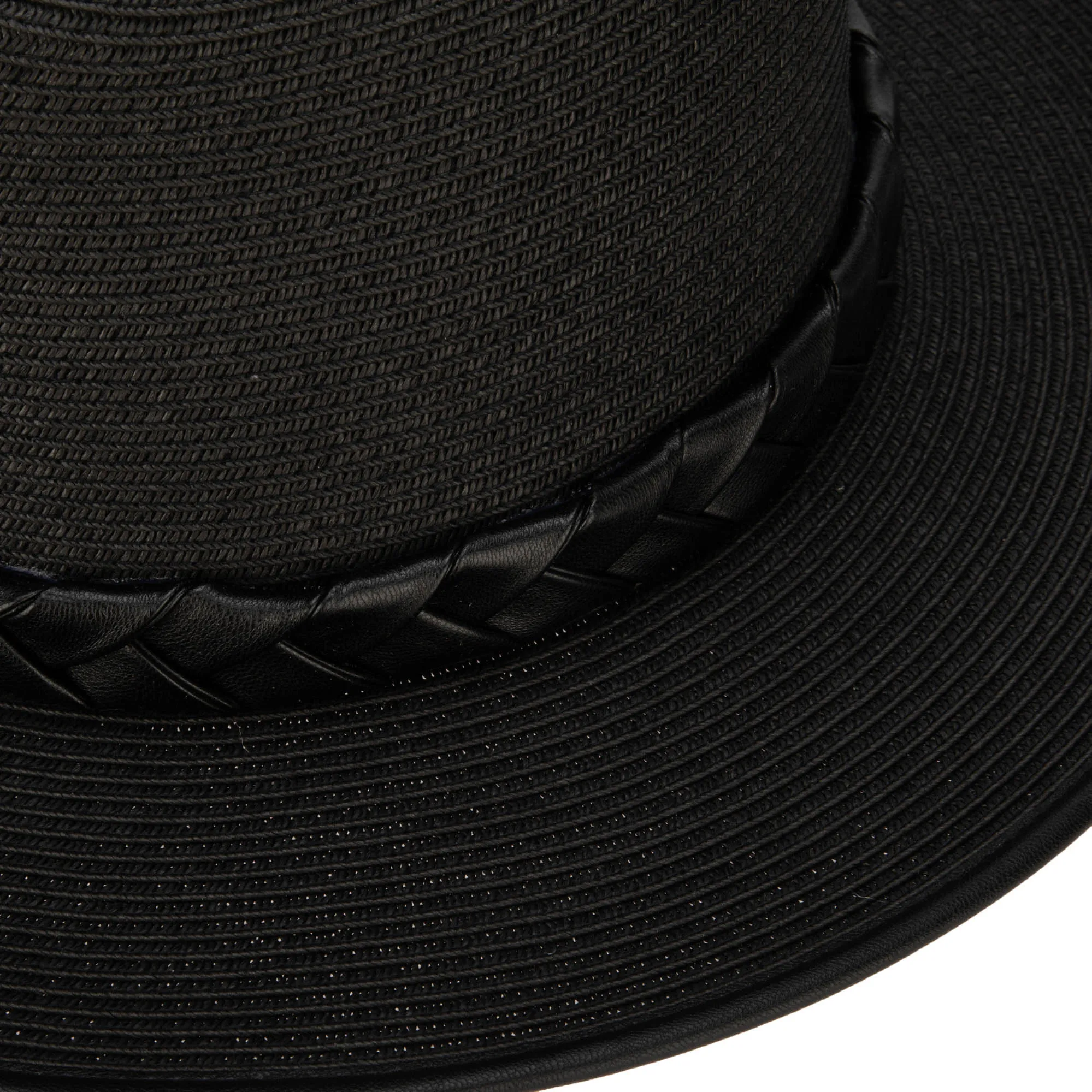 Looker Fedora - Ultrabraided Fedora with Braided Faux Band sold by San Diego Hat Company product image thumbnail 4