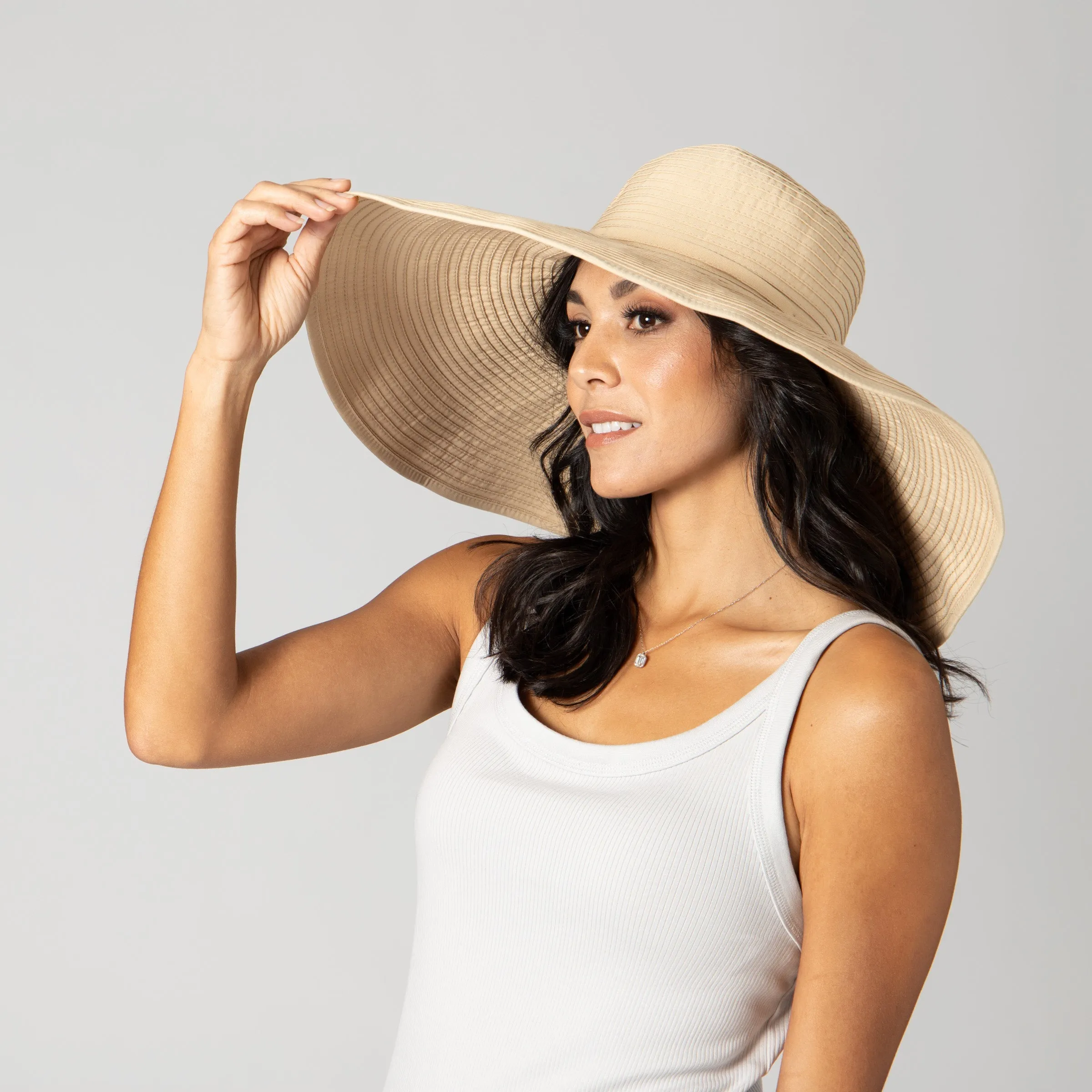 Women's Ribbon Braid XL Brim Hat sold by San Diego Hat Company product image thumbnail 4