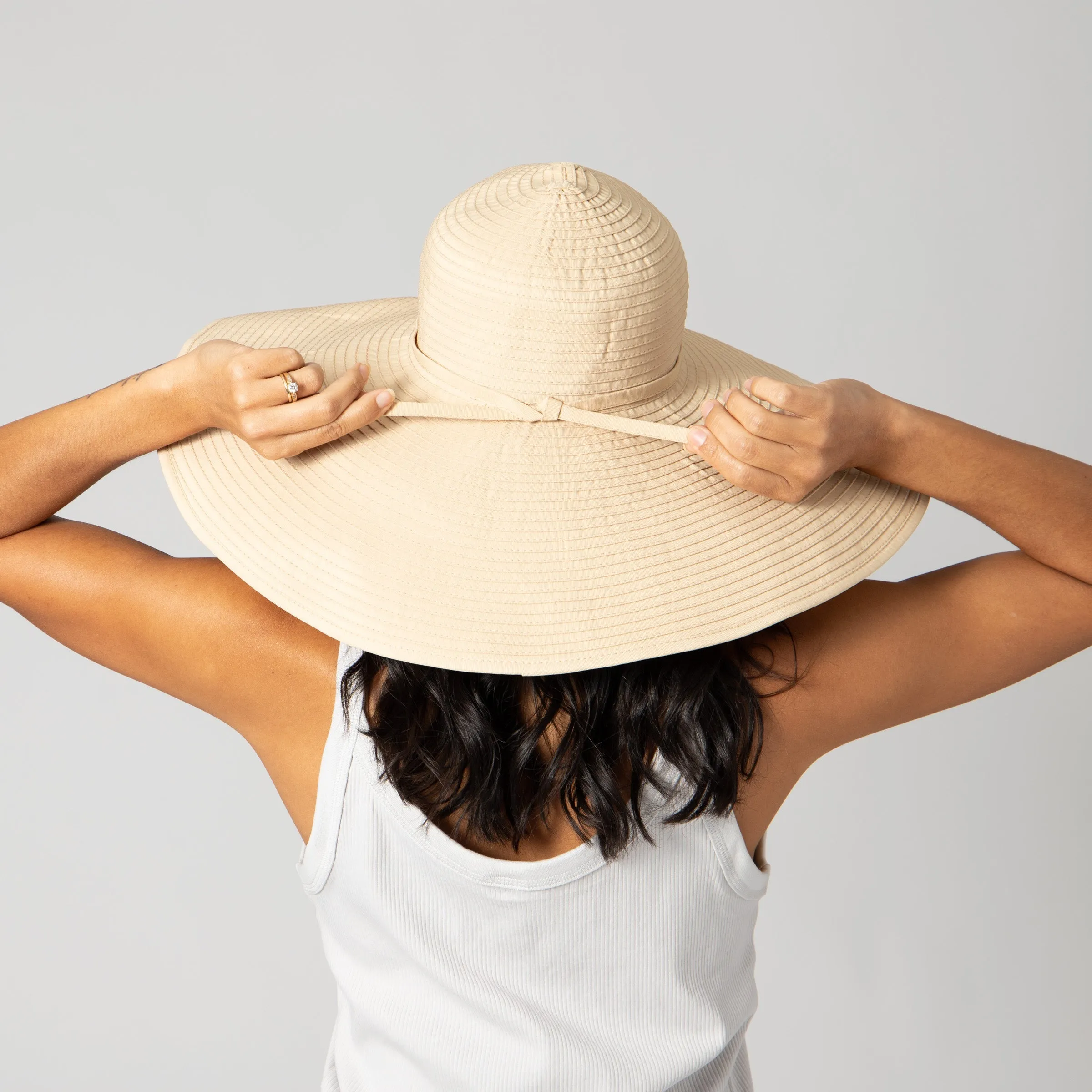 Women's Ribbon Braid XL Brim Hat sold by San Diego Hat Company product image thumbnail 3