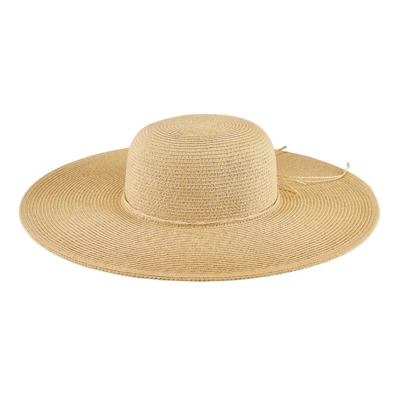 Women's Water Repellent Floppy Hat with Tie sold by San Diego Hat Company