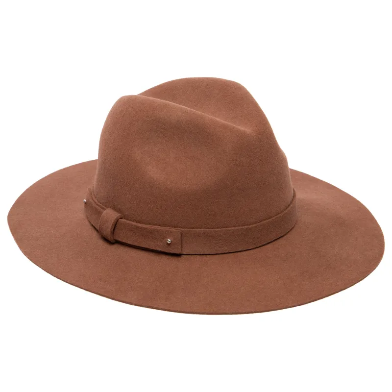 Beyond Prairie Fedora - Women's Packable Fedora With Felt Band sold by San Diego Hat Company