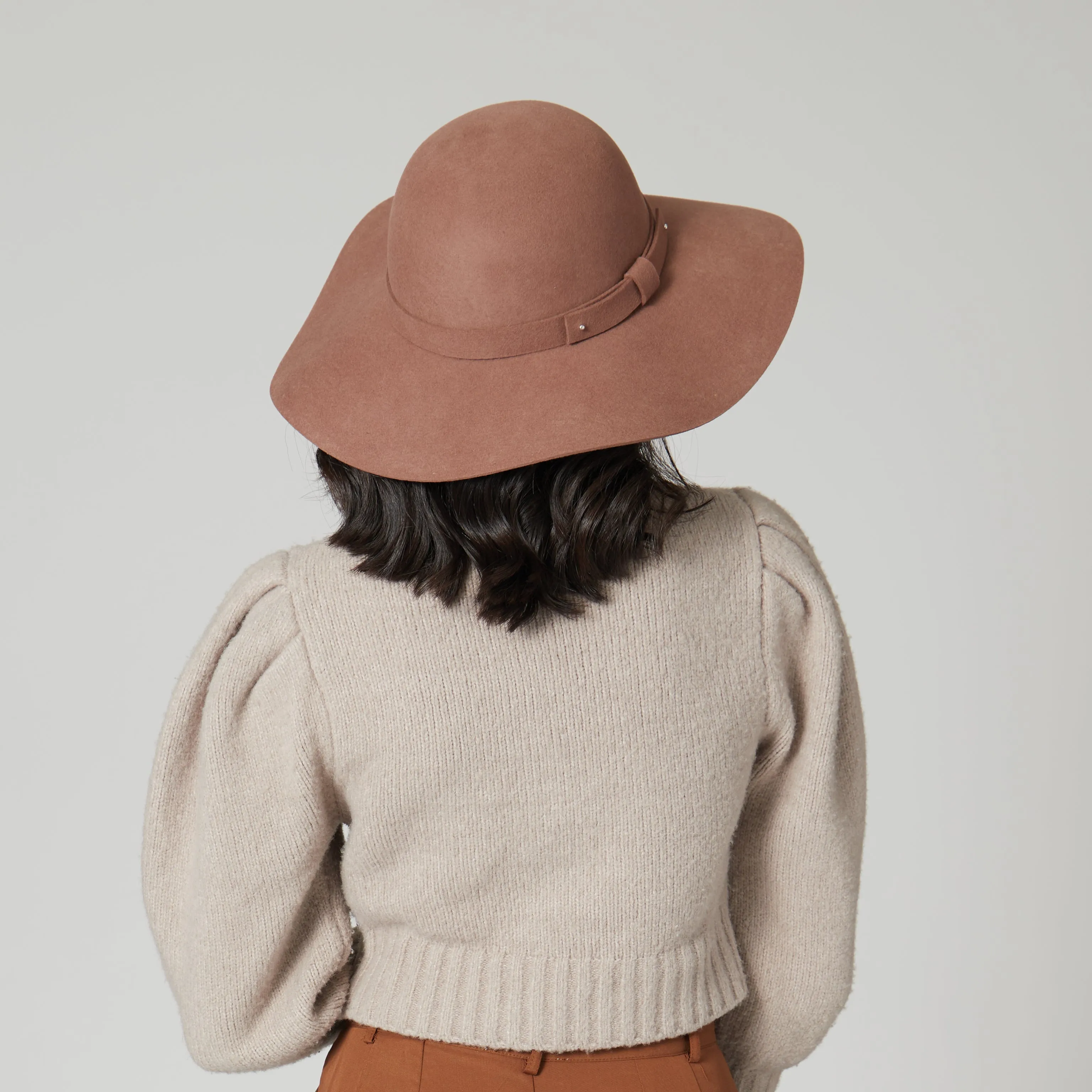 Beyond The Prairie - Women's Packable Floppy Hat with Felt Band sold by San Diego Hat Company product image thumbnail 5