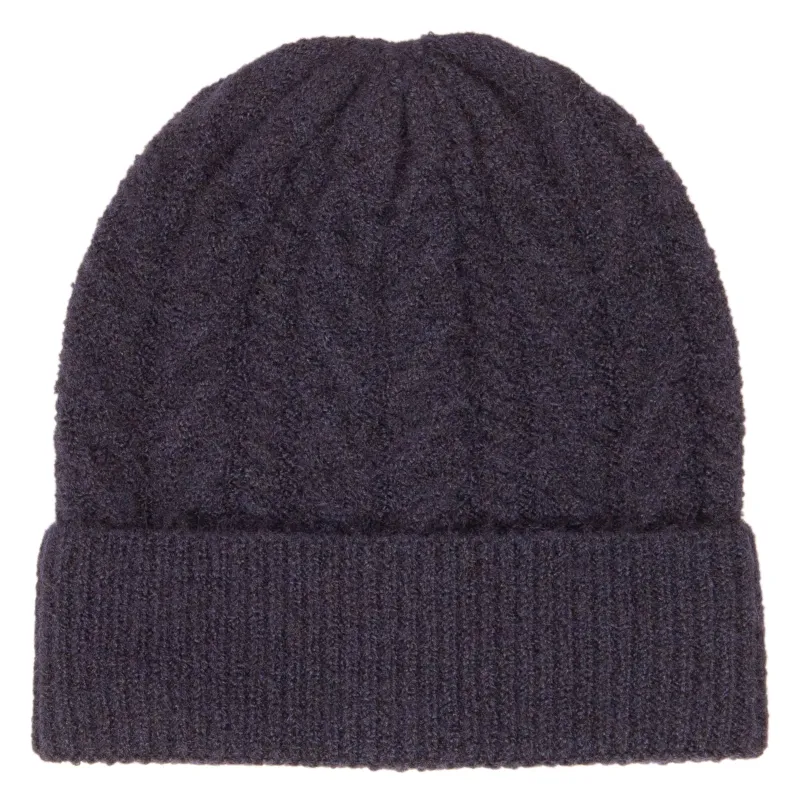 Men's Recycled Cable Knit Cuffed Beanie sold by San Diego Hat Company