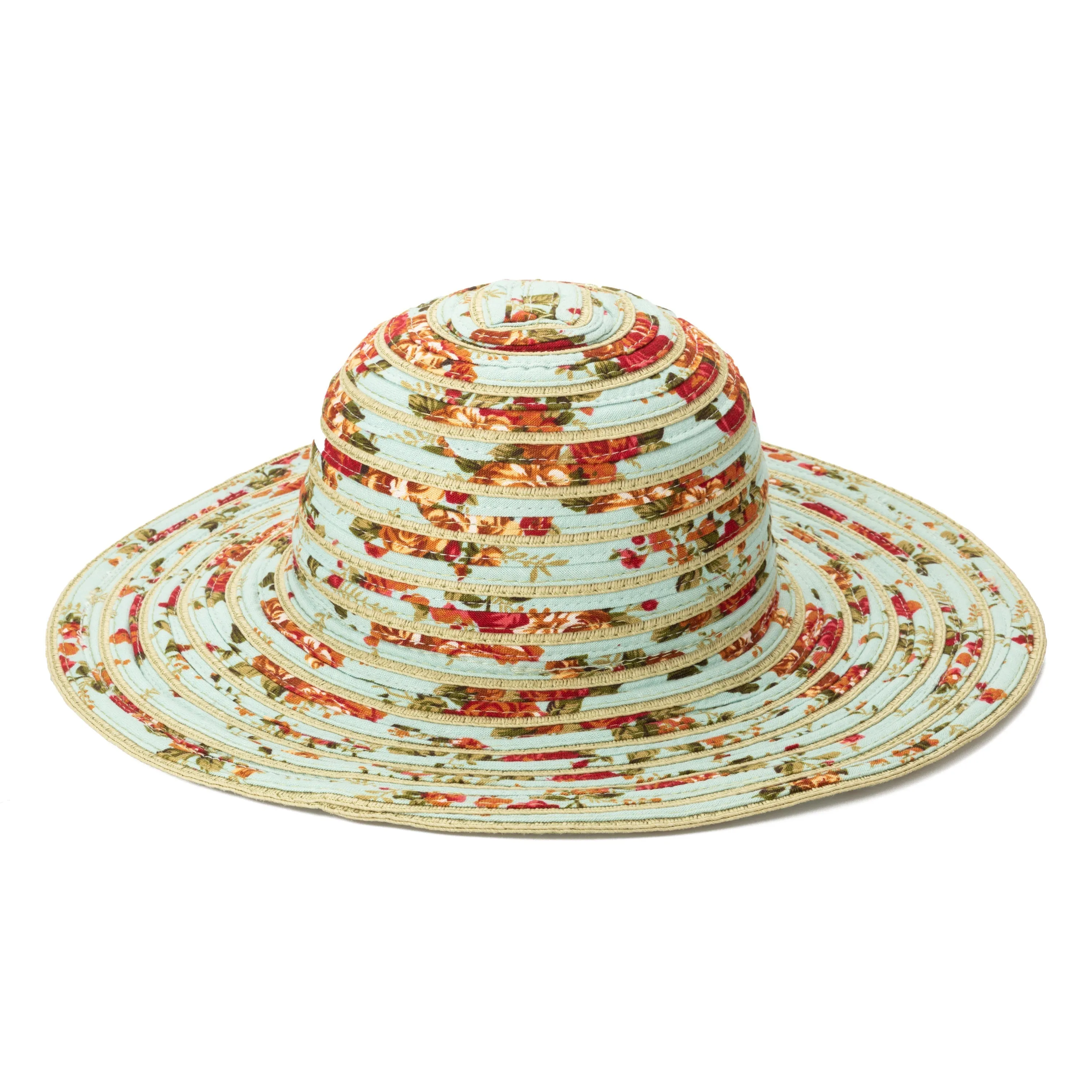Women's Novelty Ribbon & Paperbraid Sun Hat sold by San Diego Hat Company