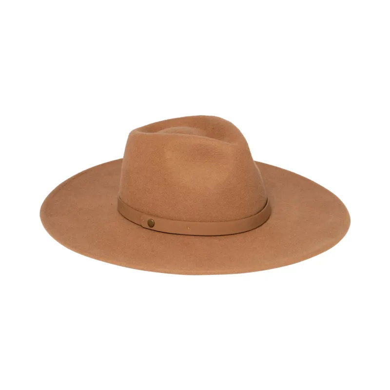 The Ramona - Women's Wool Felt Fedora sold by San Diego Hat Company