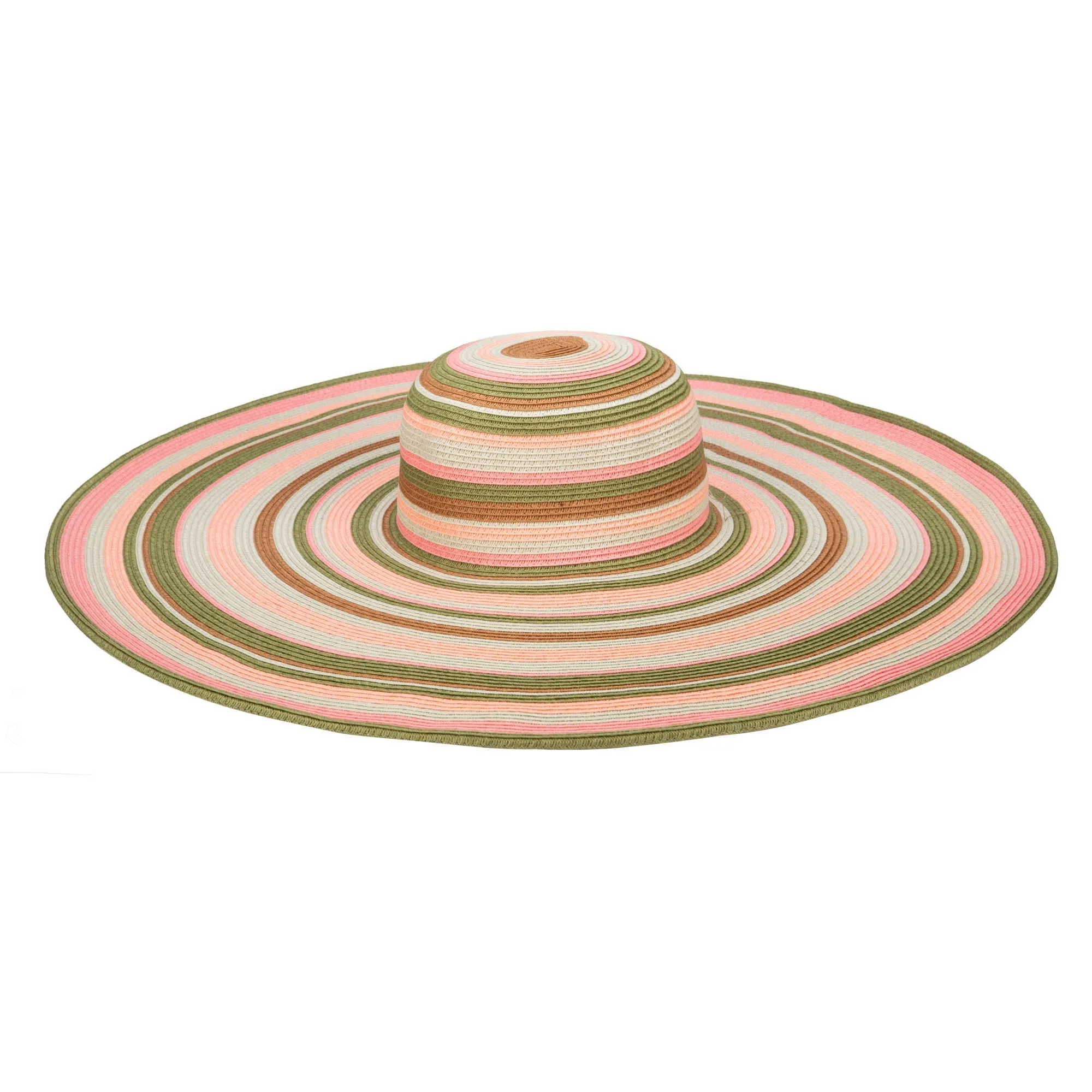 Day Off - Multi Striped Round Crown Floppy sold by San Diego Hat Company product image thumbnail 3