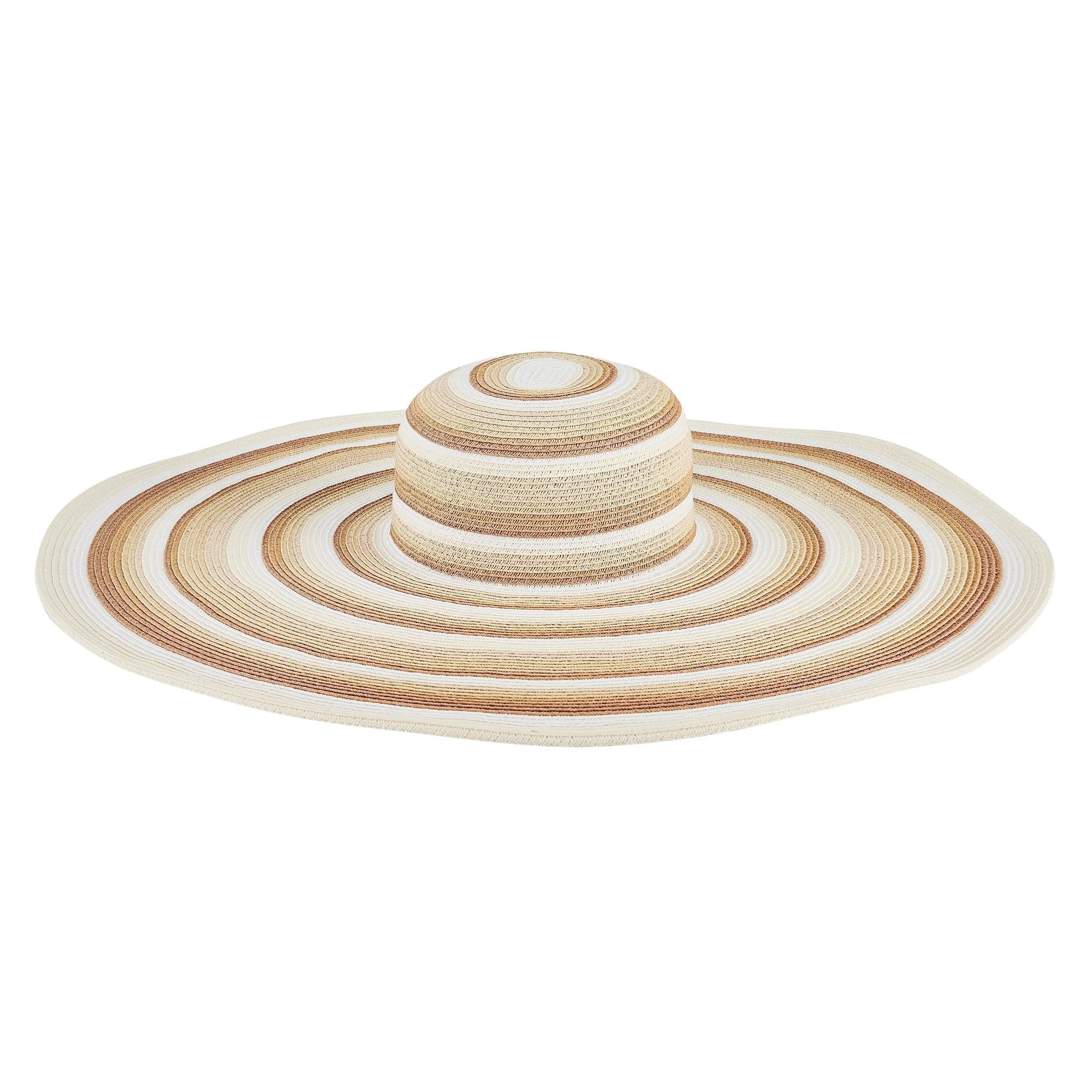 Day Off - Multi Striped Round Crown Floppy sold by San Diego Hat Company