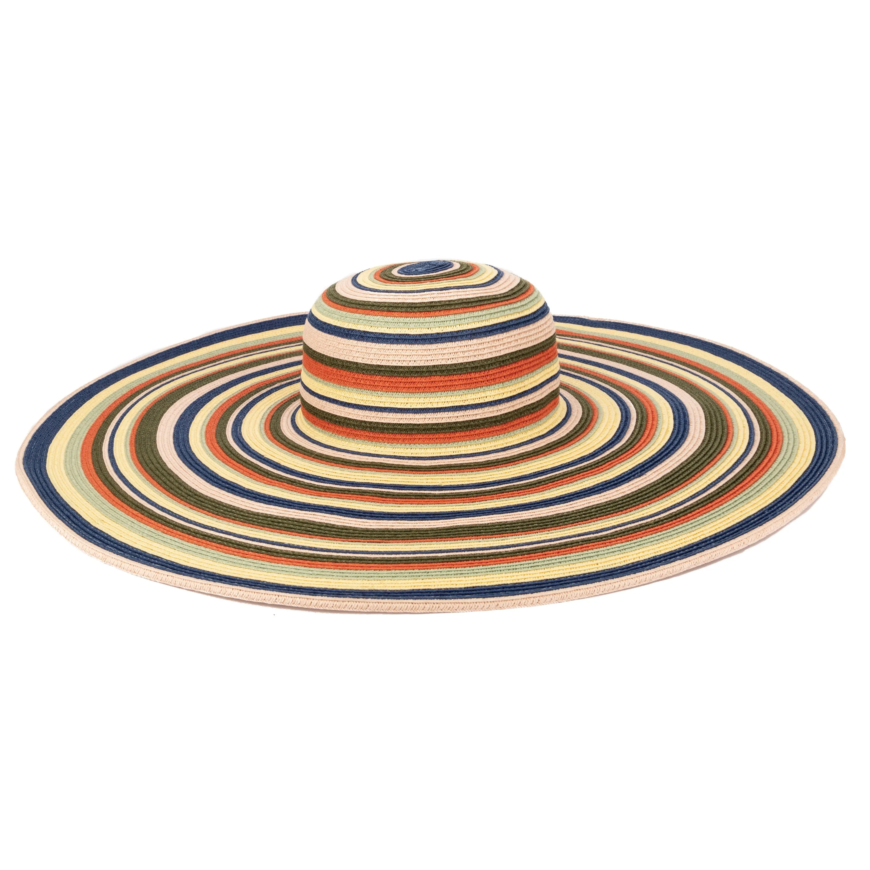 Day Off - Multi Striped Round Crown Floppy sold by San Diego Hat Company product image thumbnail 2