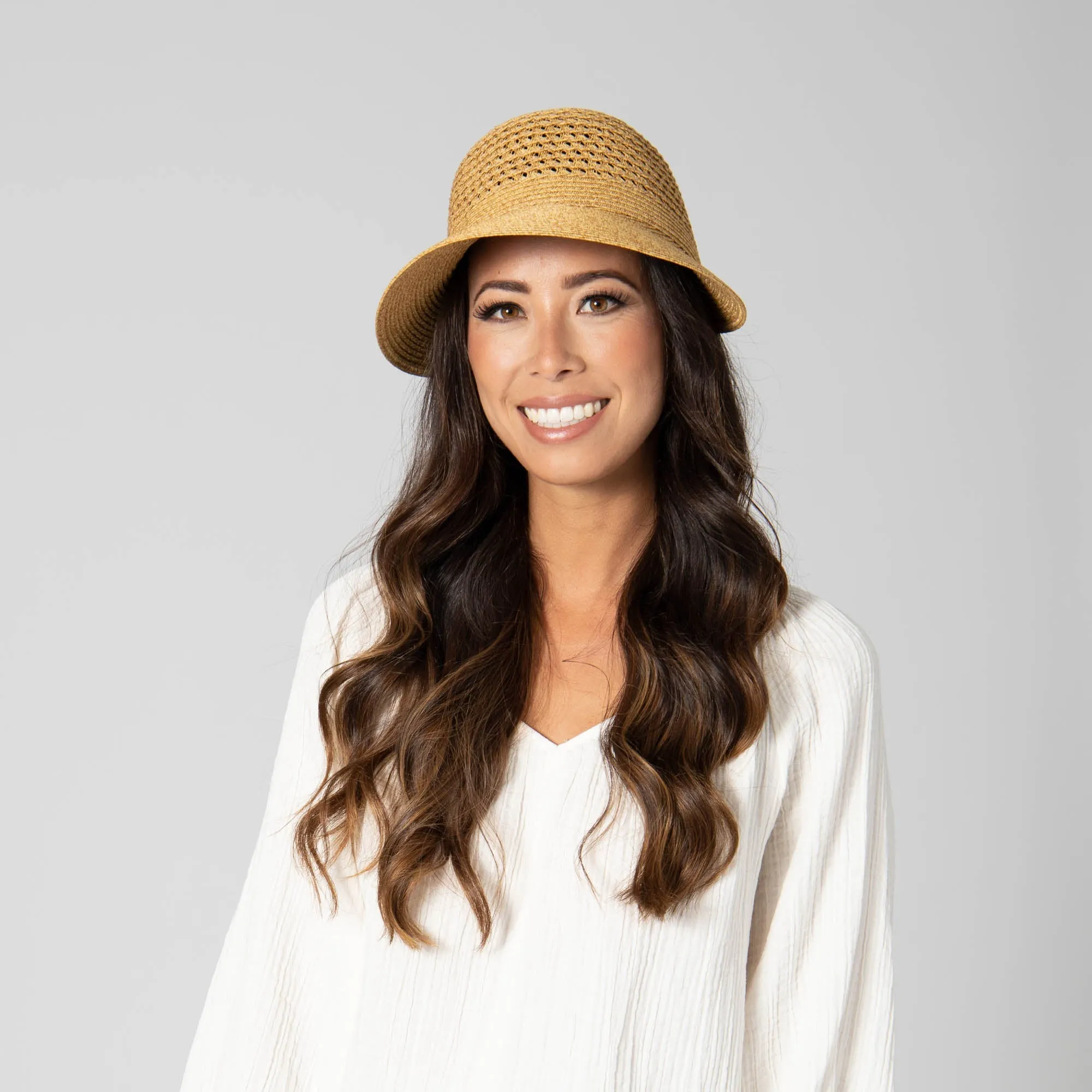 Women's Face Saver Cap sold by San Diego Hat Company product image thumbnail 2