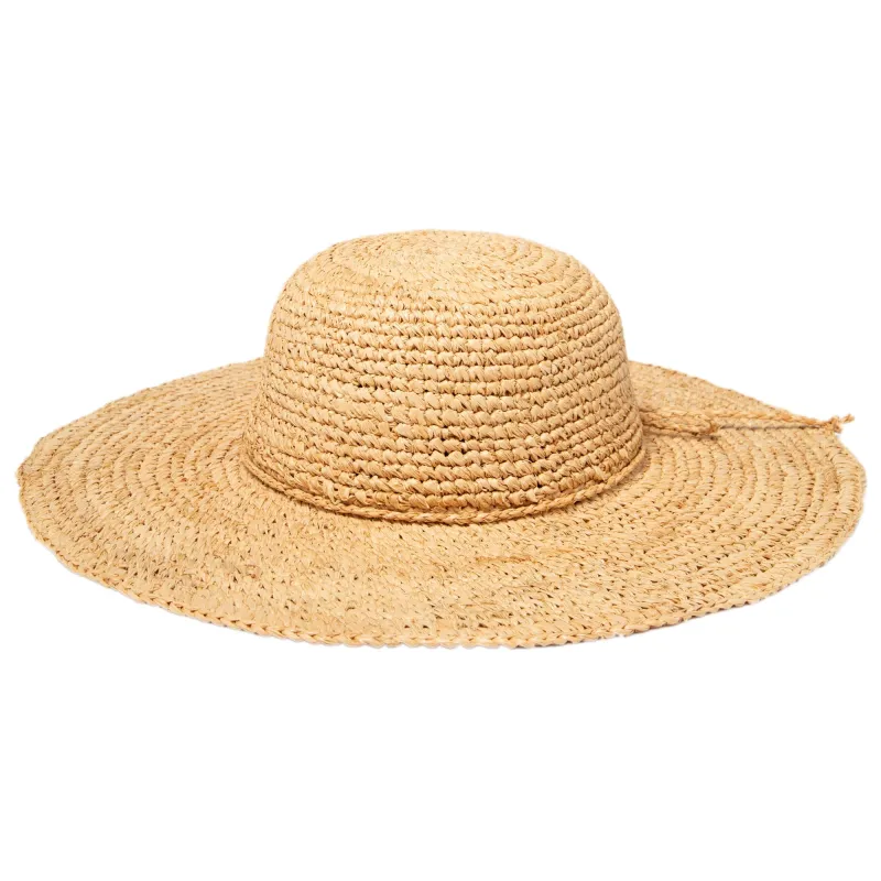 San Diego Hat Company's Signature Women's Large Brim Raffia Hat sold by San Diego Hat Company