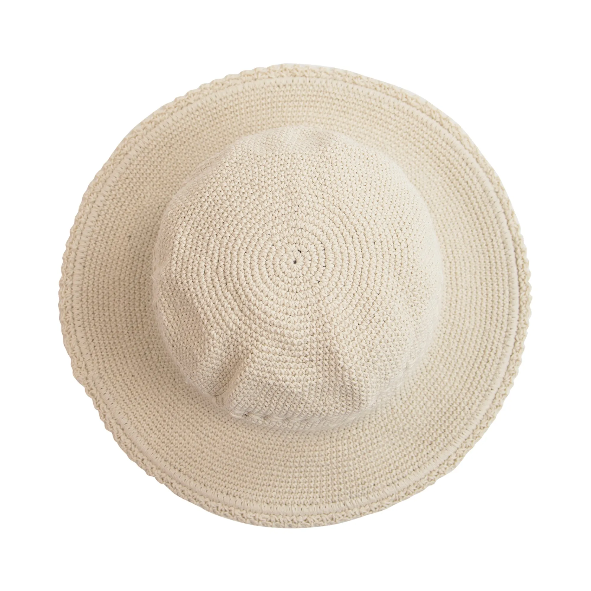 Women's Cotton Crochet Hat Medium Brim sold by San Diego Hat Company product image thumbnail 5
