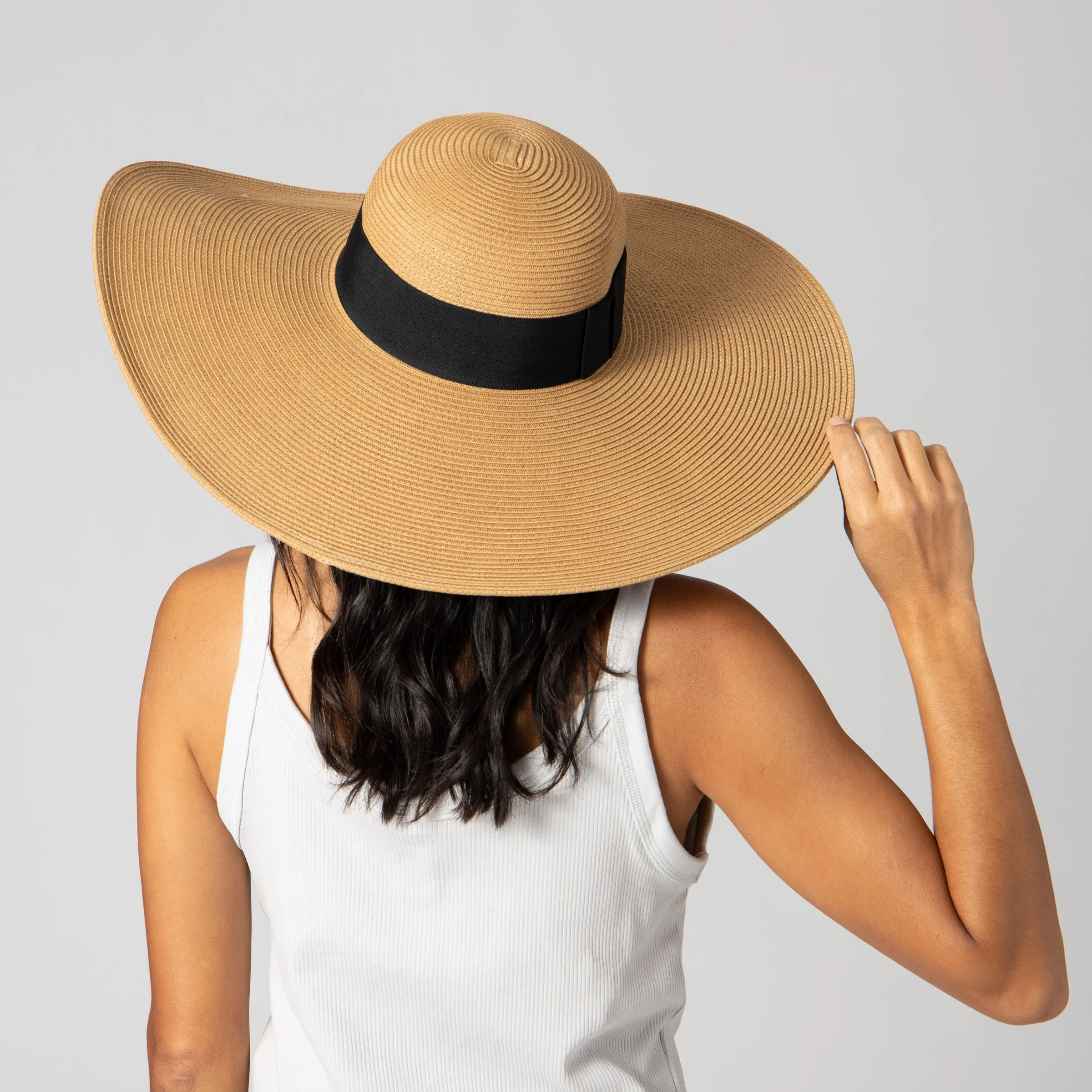 The Glam Floppy - Women's Large Brim Hat sold by San Diego Hat Company product image thumbnail 4