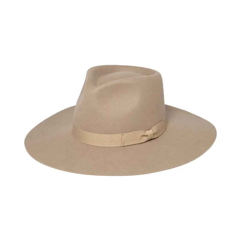 The Julian - Wool Felt Stiff Brim Fedora sold by San Diego Hat Company