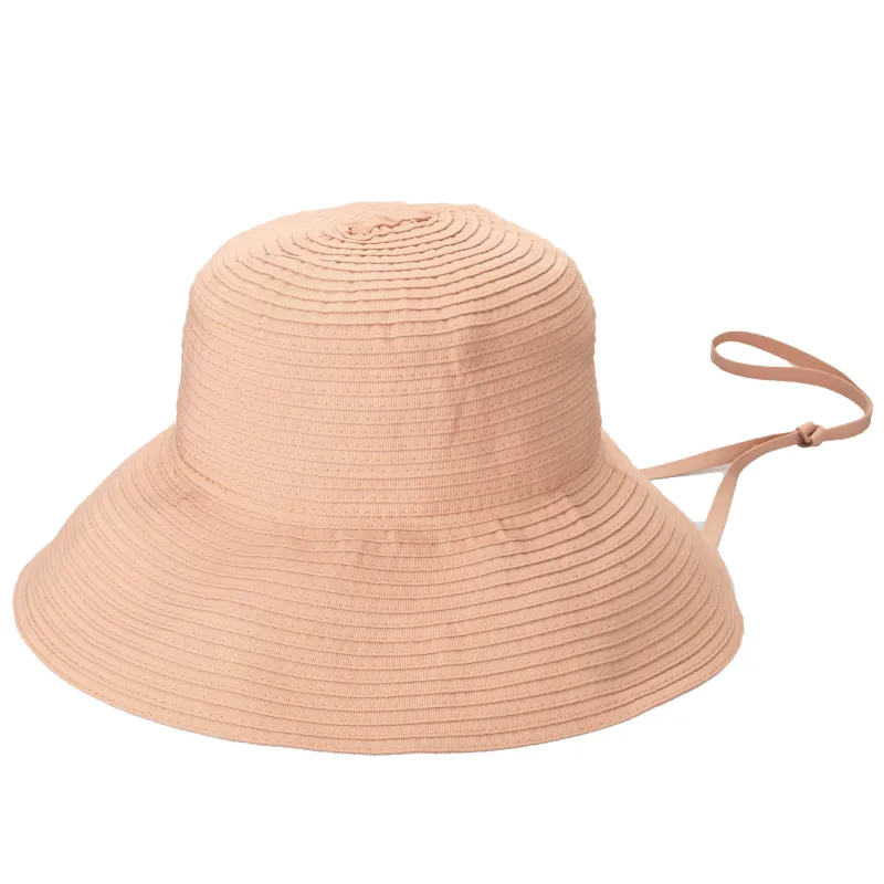 Stinson - Women's Removable Chin Cord Ribbon Sun Hat sold by San Diego Hat Company