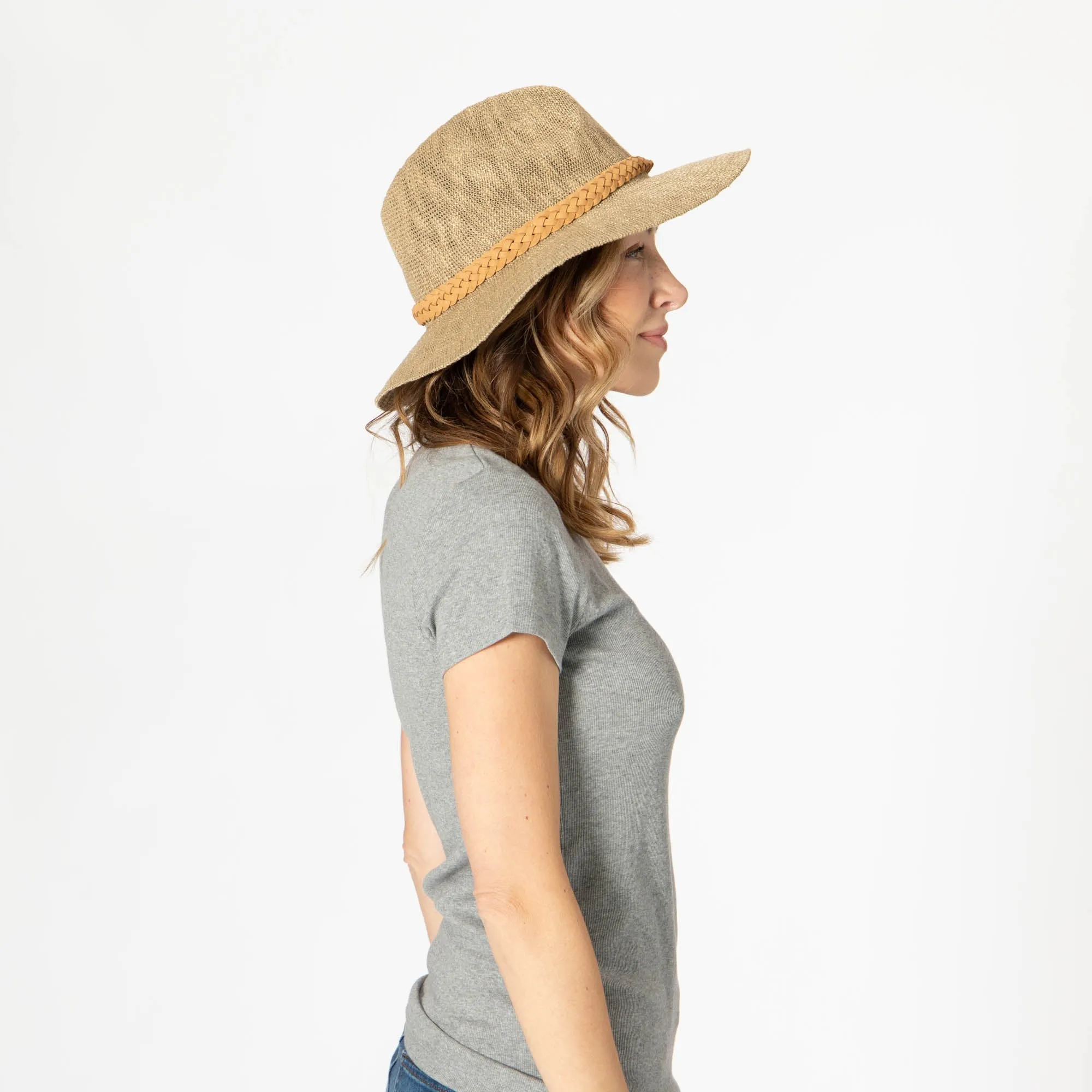 Any Day Fedora - Women's Knit Fedora (KNH8008) sold by San Diego Hat Company product image thumbnail 5