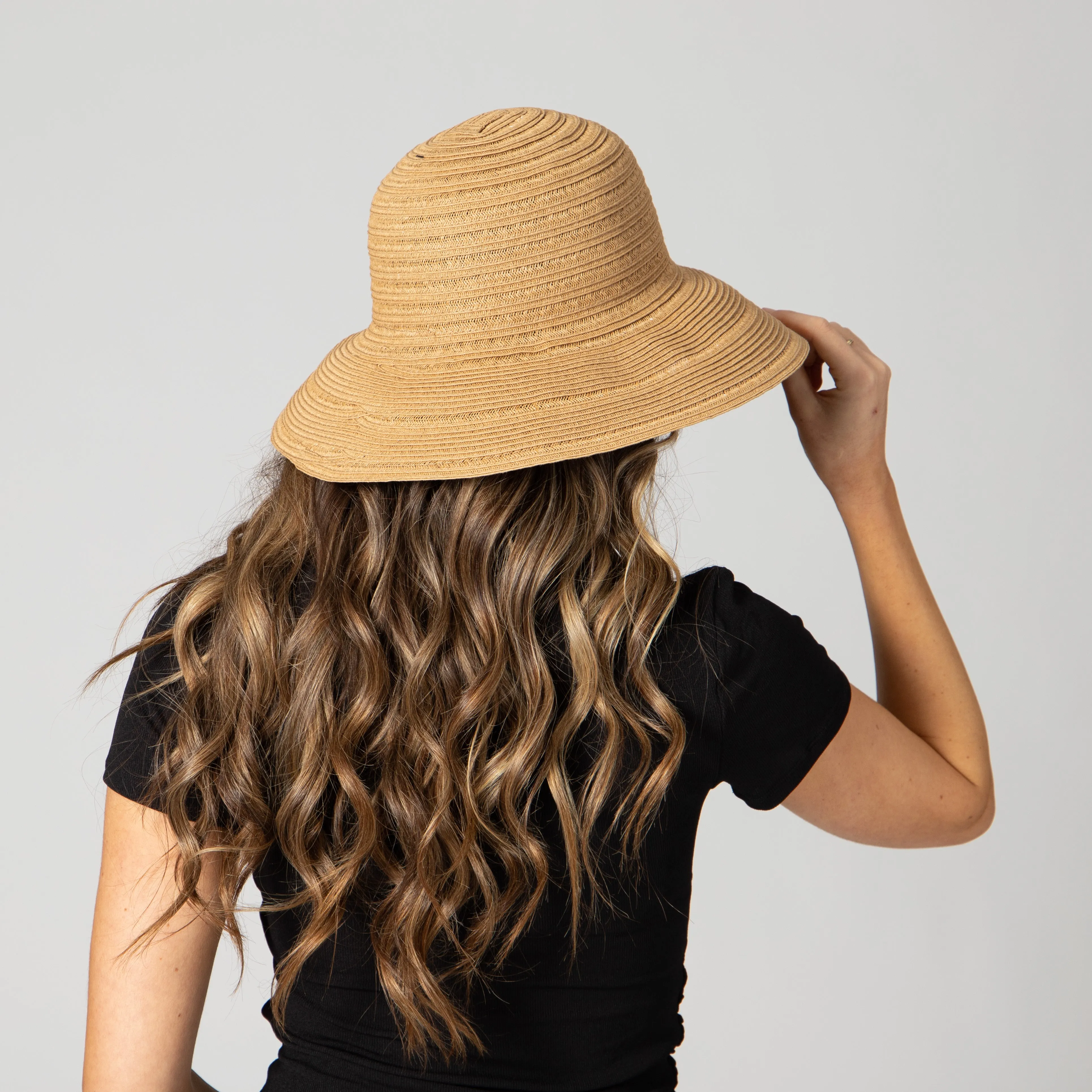 Women's Styleable Multi Way Paperbraid Sun Hat sold by San Diego Hat Company product image thumbnail 3