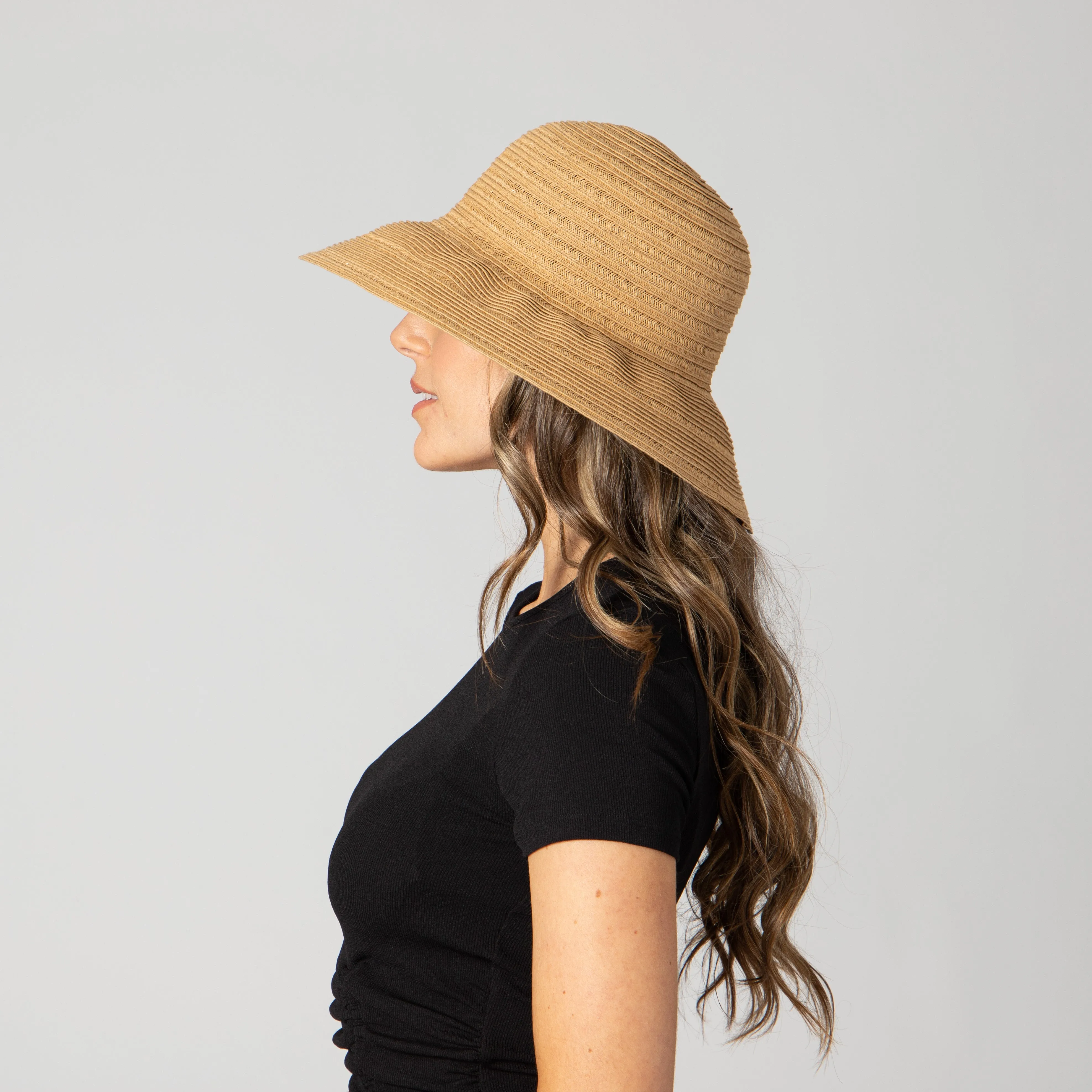 Women's Styleable Multi Way Paperbraid Sun Hat sold by San Diego Hat Company product image thumbnail 4