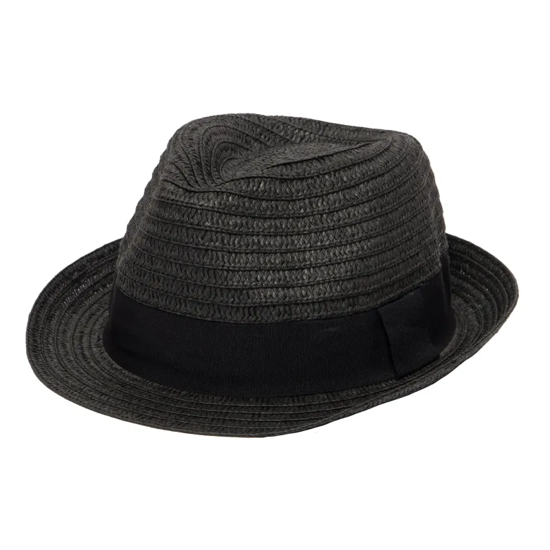 Mens Ultrabraided Fedora with a Grosgrain Band sold by San Diego Hat Company