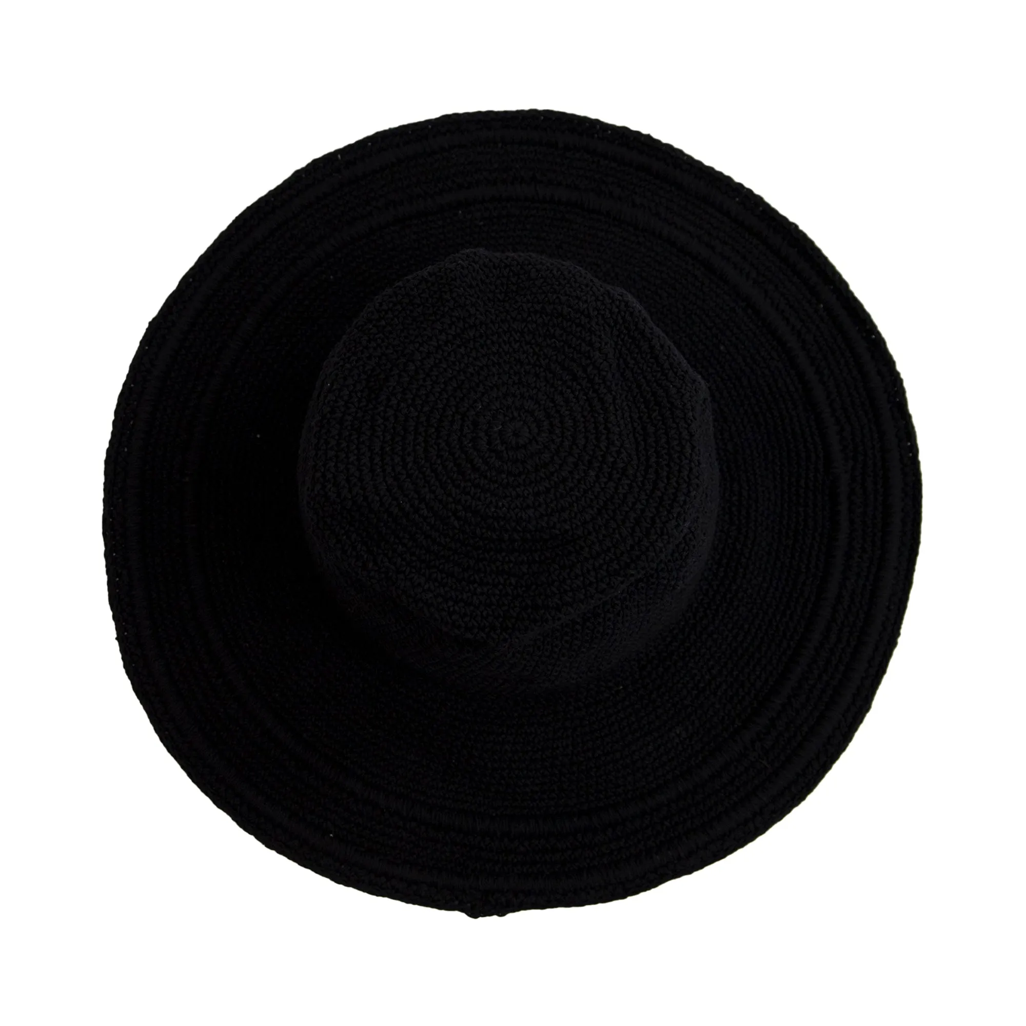 San Diego Hat Company's Original Women's Cotton Crochet Large Brim Hat sold by San Diego Hat Company product image thumbnail 4