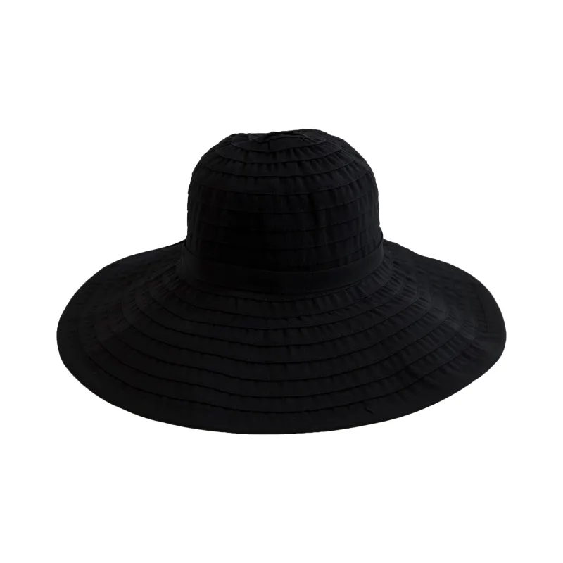 Women's Large Brim Ribbon Hat with a Bow sold by San Diego Hat Company