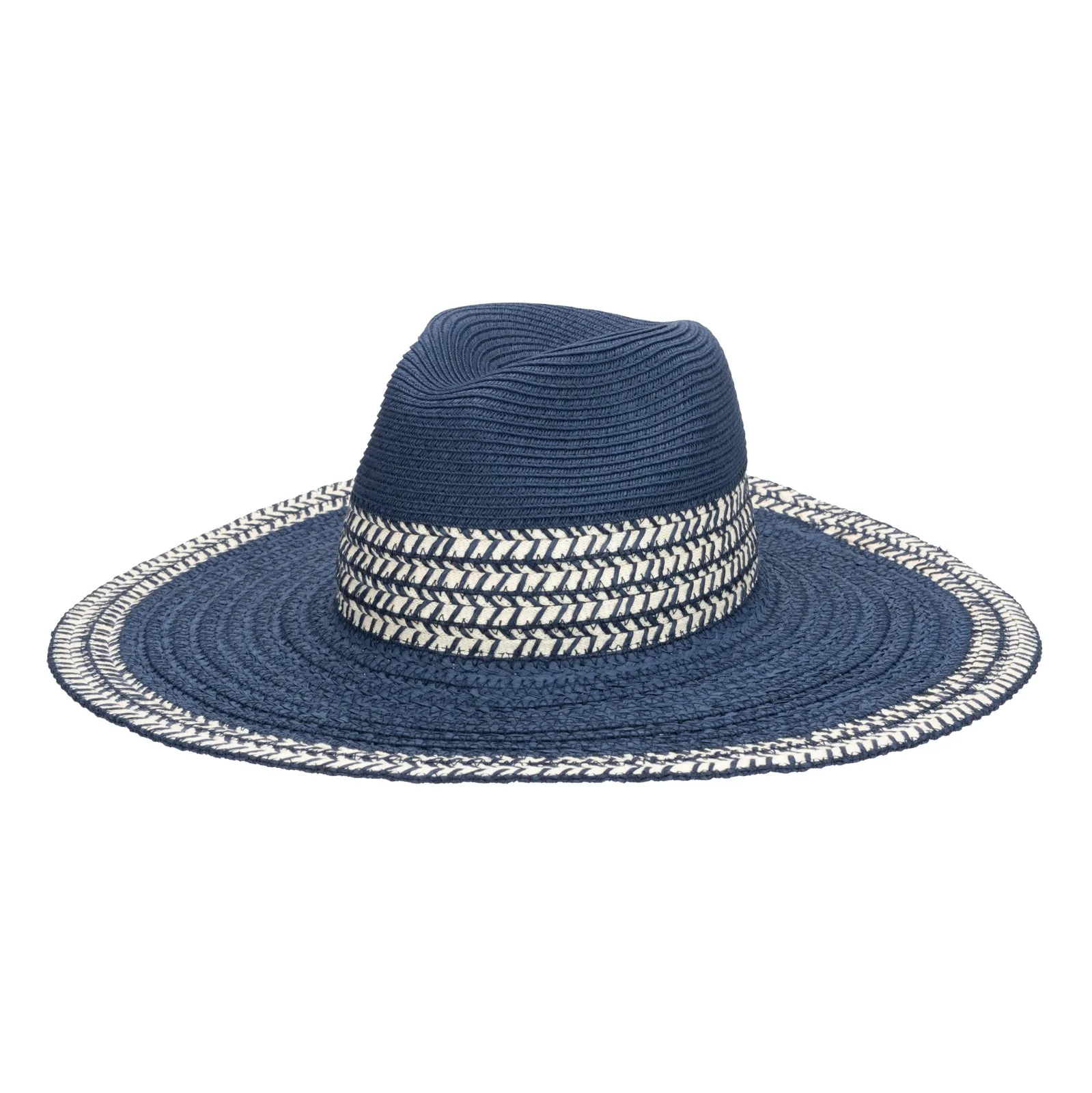 Penny - Paper Braid Fedora sold by San Diego Hat Company